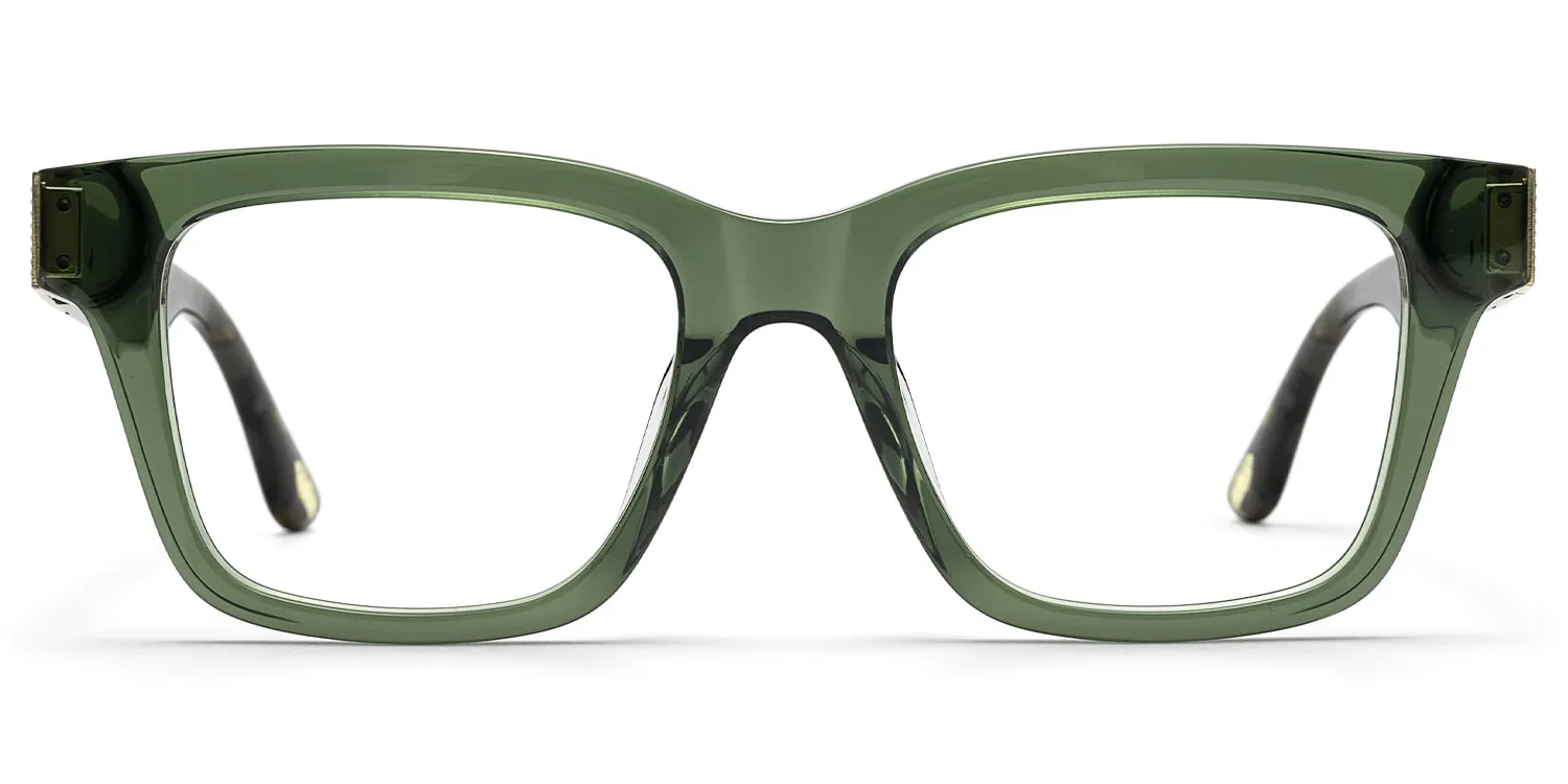 Legacy - Rectangle Green Eyeglasses sold by Vooglam product image thumbnail 2
