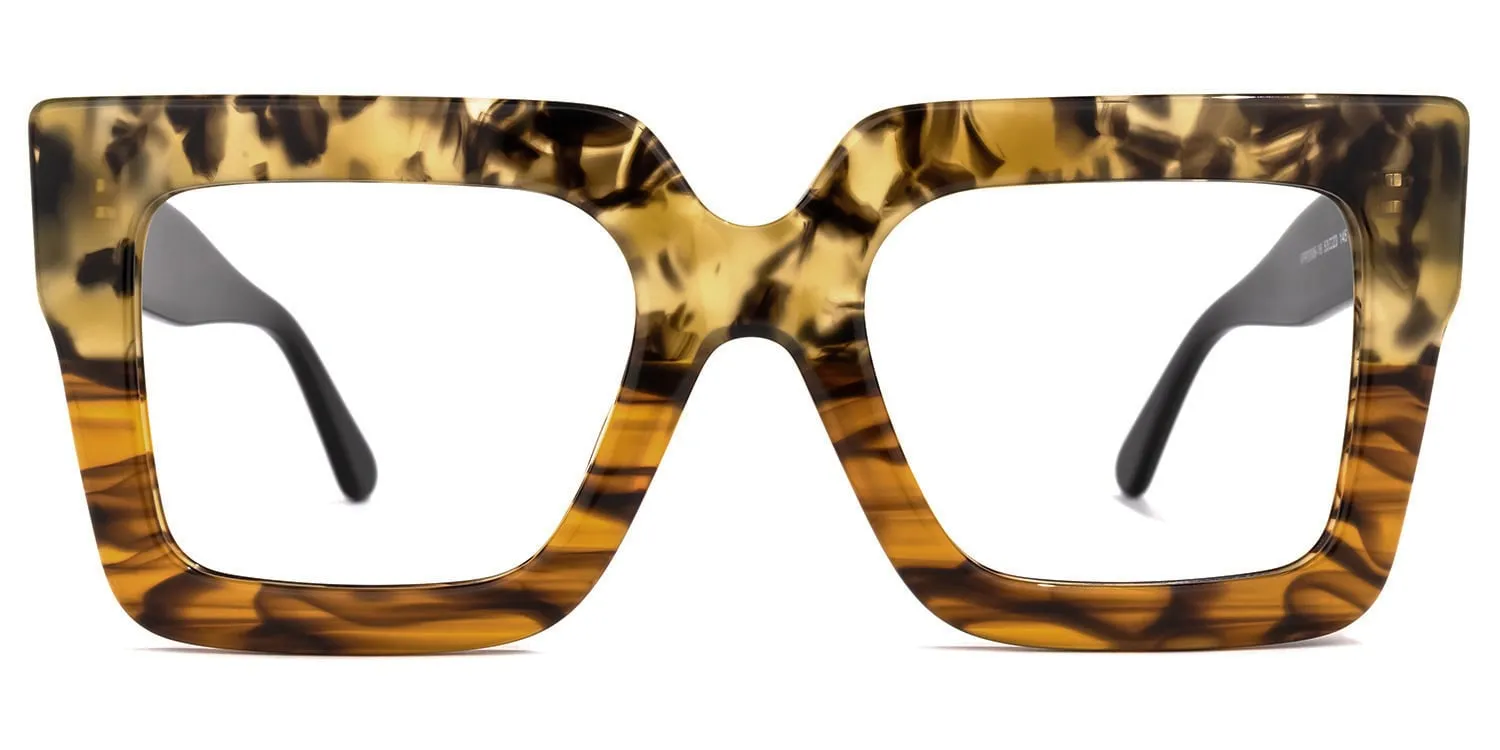 Charisse - Square Two-tone Eyeglasses sold by Vooglam product image thumbnail 2
