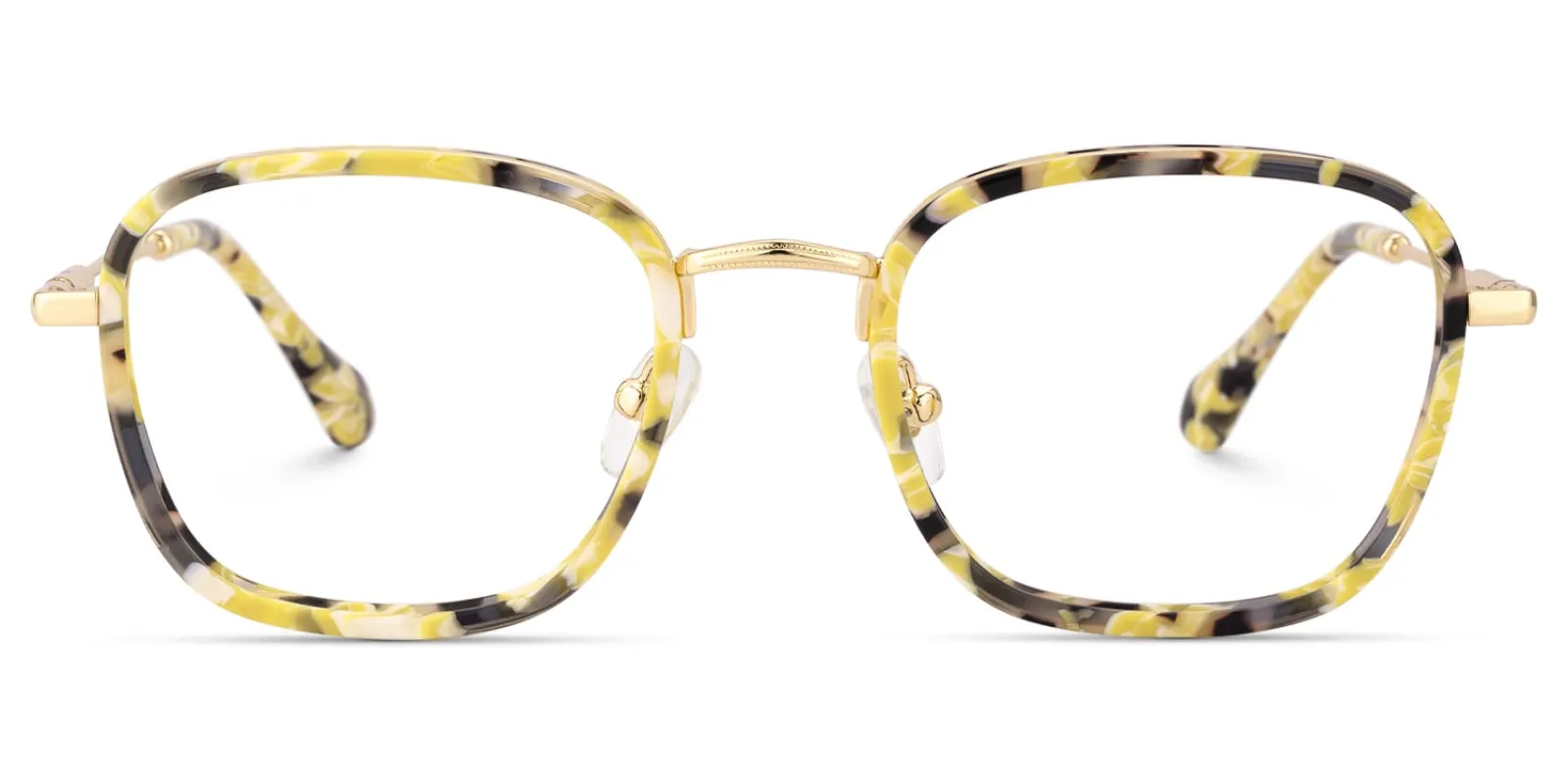 Sundance - Square Yellow Eyeglasses sold by Vooglam