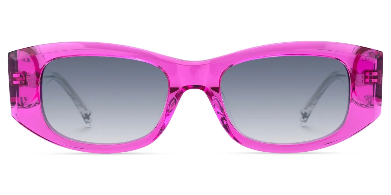 Banksy - Rectangle Purple Sunglasses sold by Vooglam