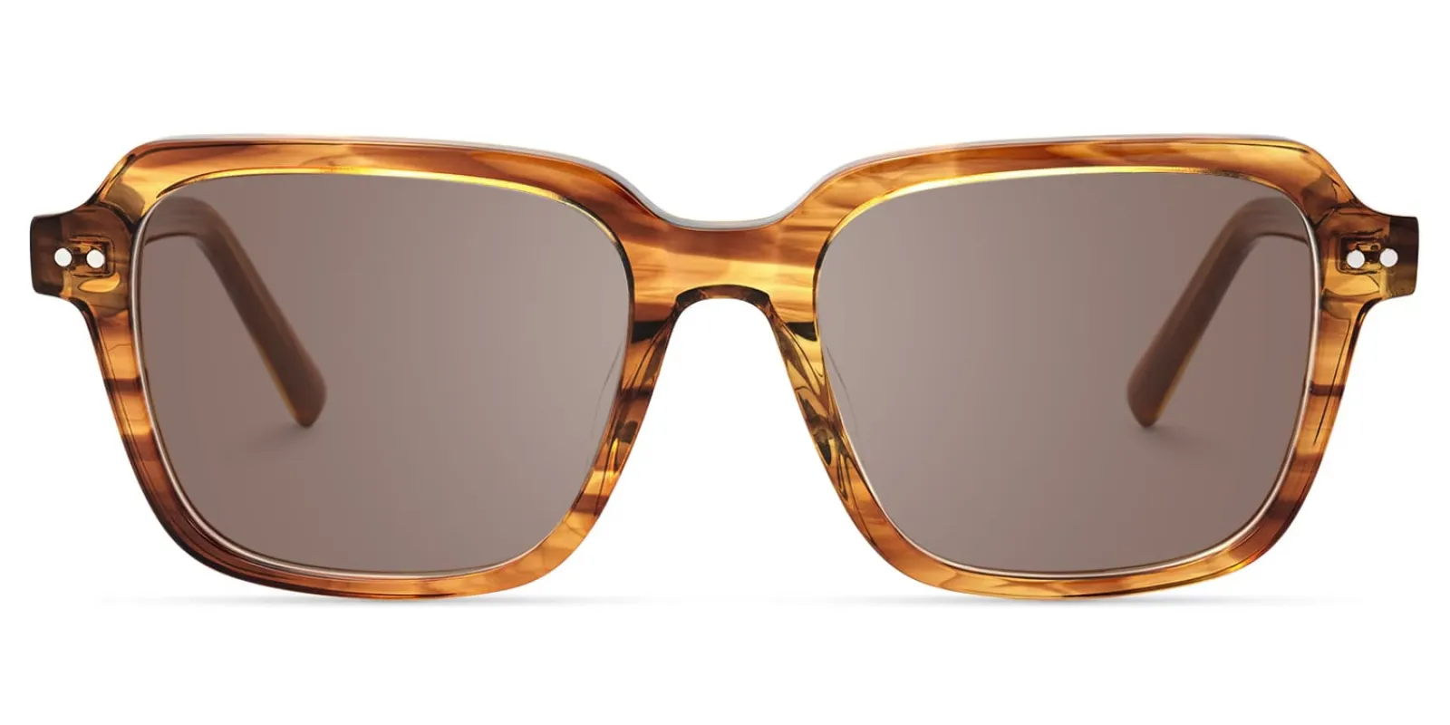 Jafaru - Rectangle Tortoise Sunglasses made by Vooglam