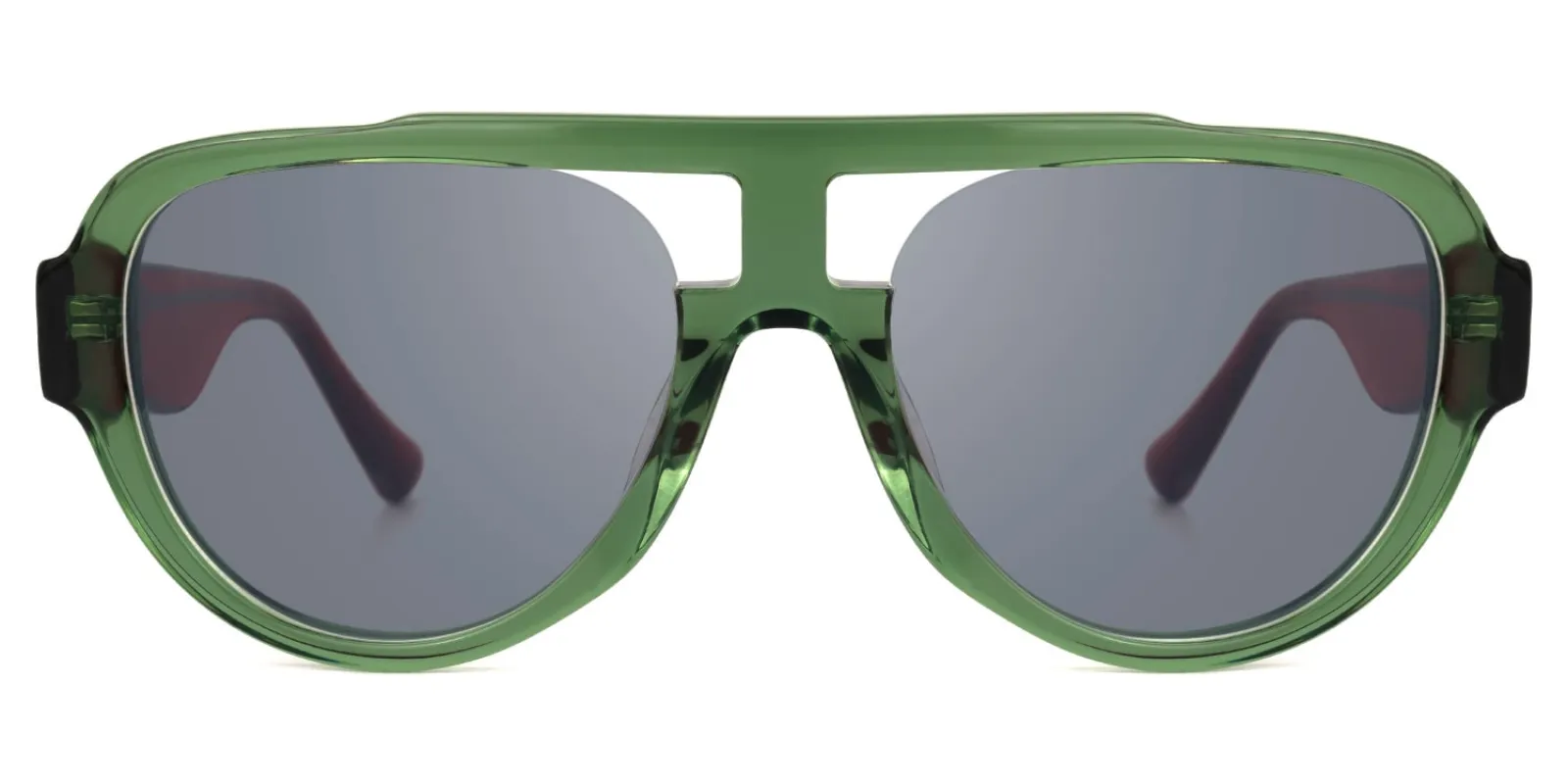 Adnan - Aviator Green Sunglasses sold by Vooglam