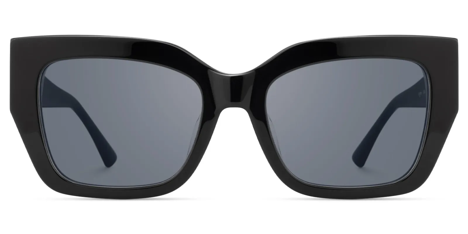 Sable - Square Black Sunglasses sold by Vooglam