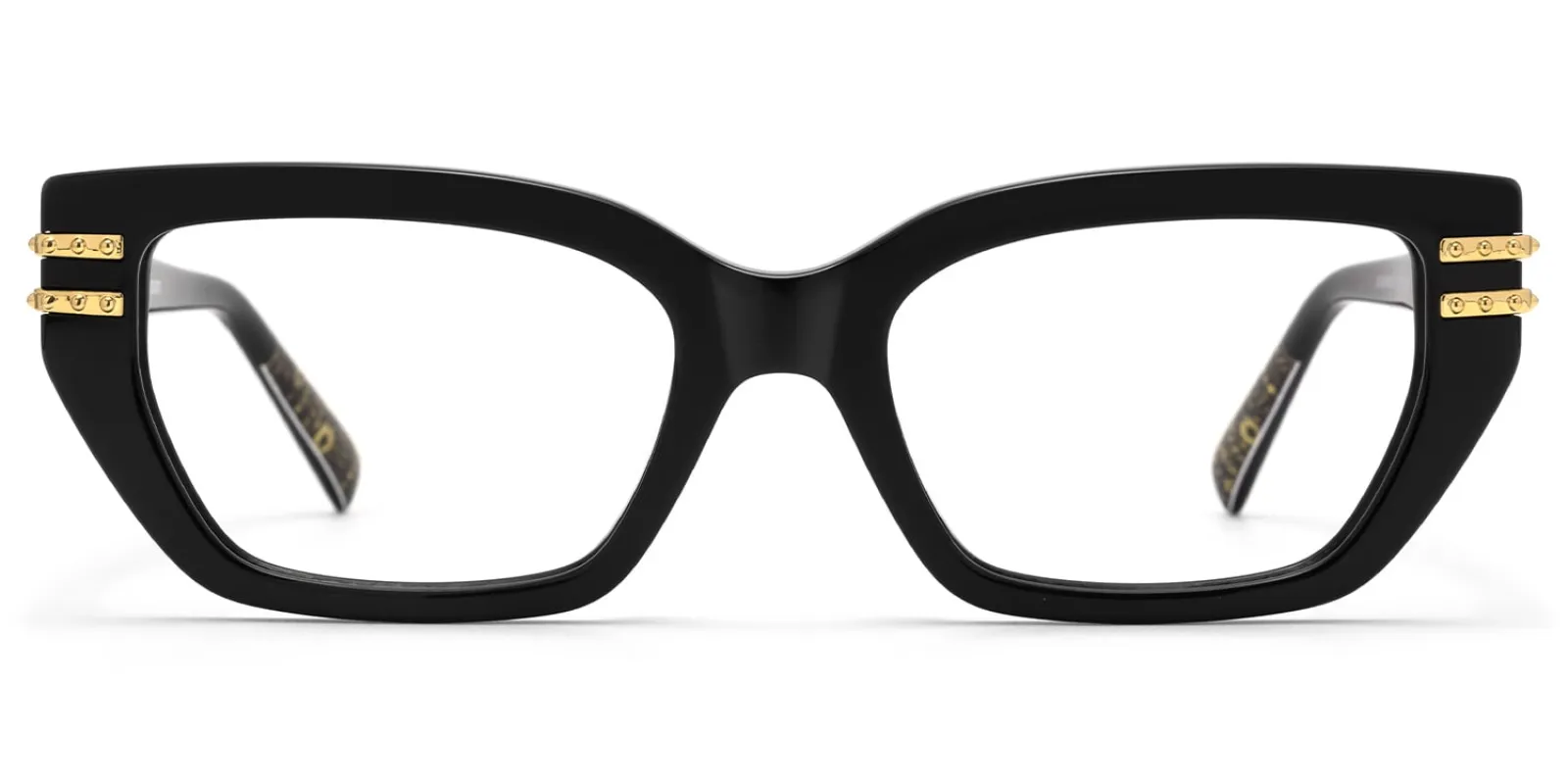 Nomad - Cat eye Black Eyeglasses sold by Vooglam