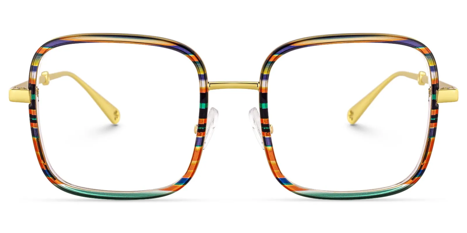 Jace - Funky Frame Glasses Bohemian-Inspired sold by Vooglam