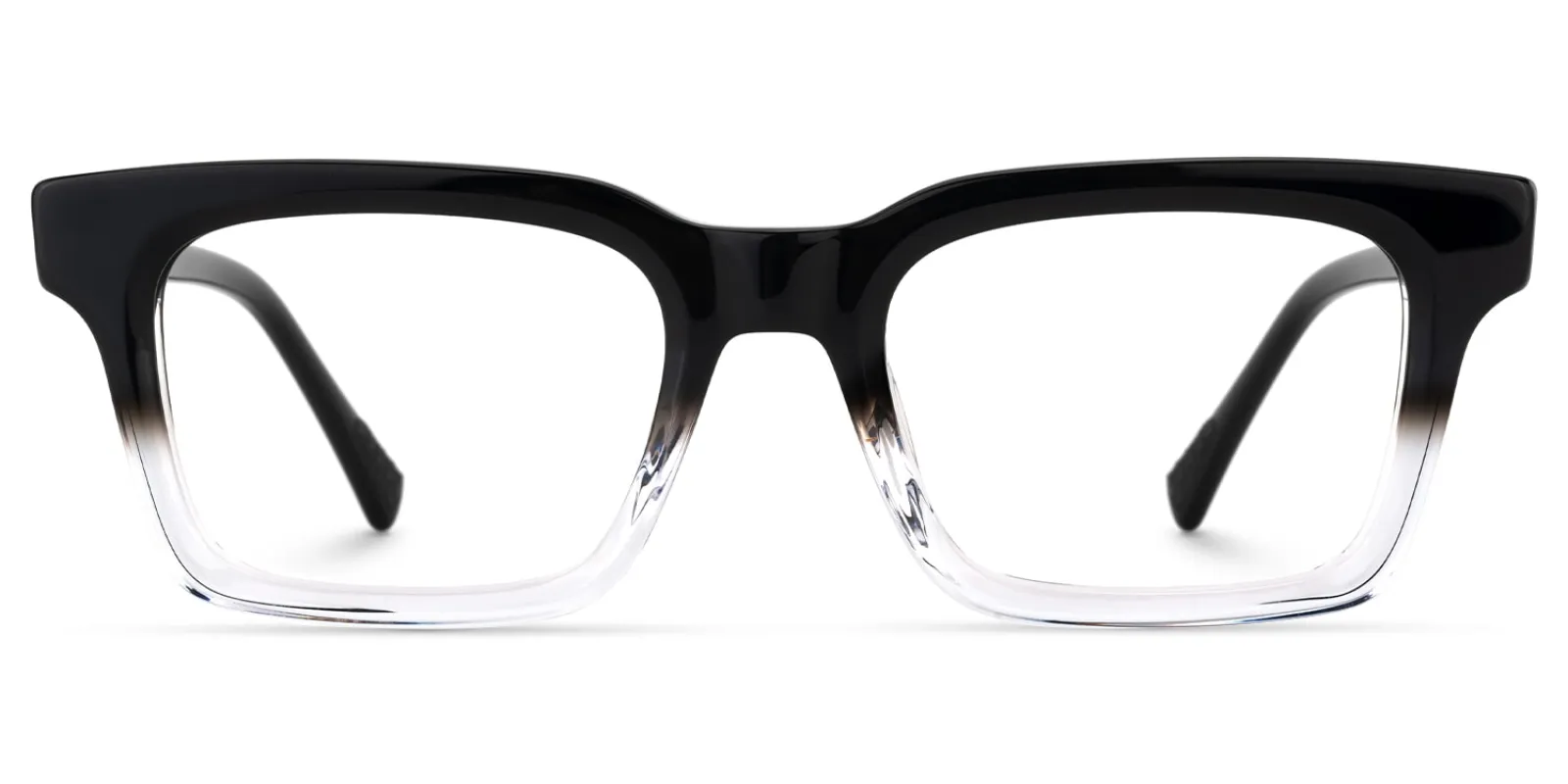 Vivienne - Rectangle Black Eyeglasses sold by Vooglam
