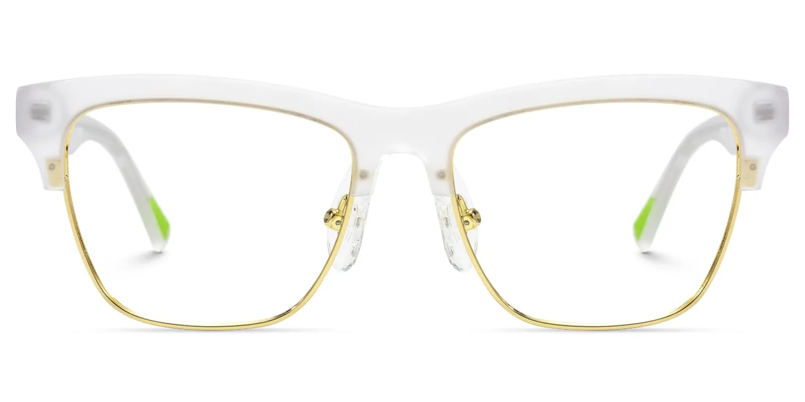 Polka - Square Crystal Eyeglasses sold by Vooglam