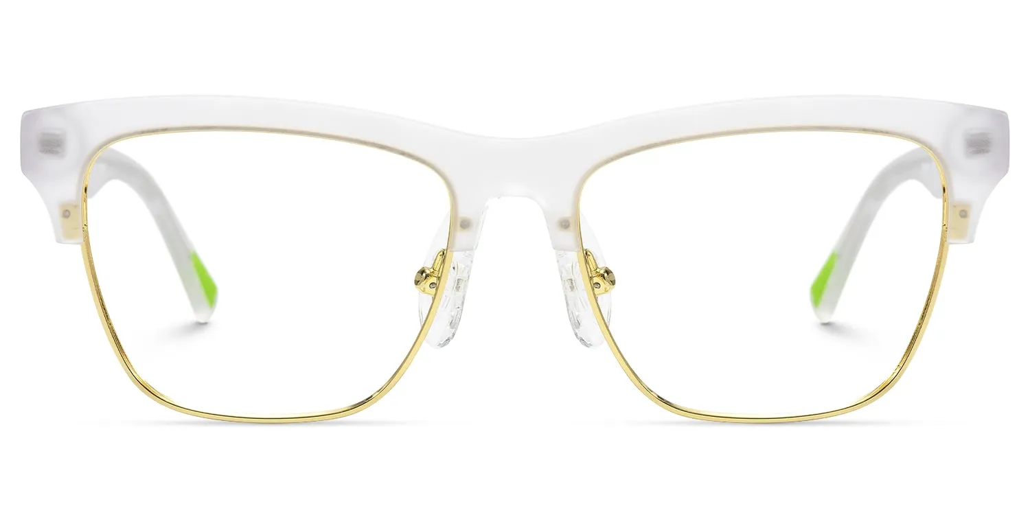 Polka - Square Crystal Eyeglasses sold by Vooglam