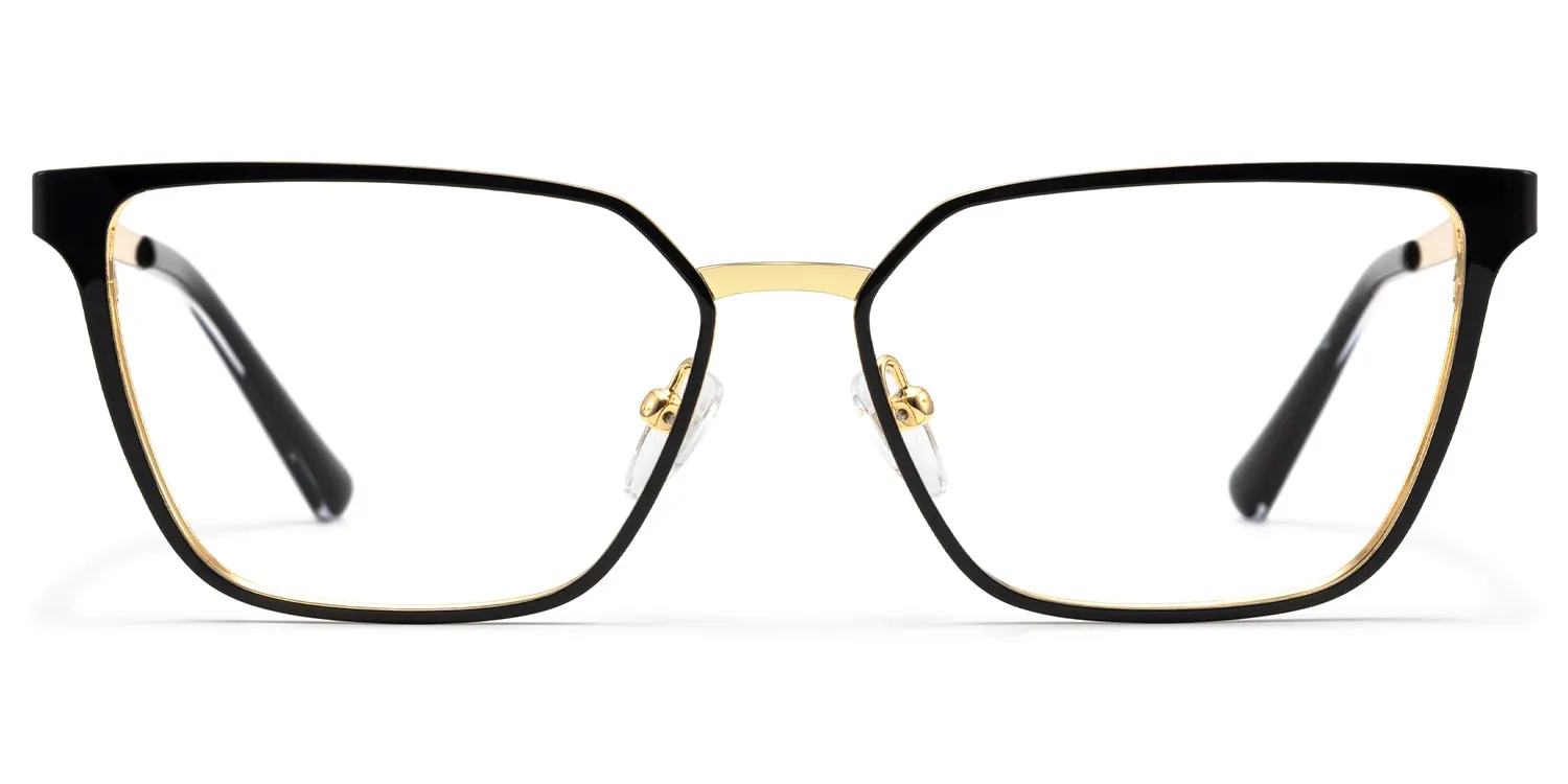 Hologram - Rectangle Black Eyeglasses sold by Vooglam product image thumbnail 2