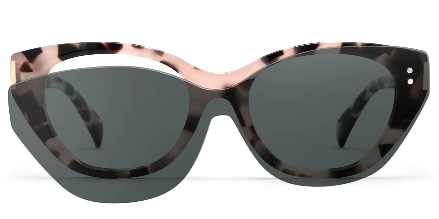 Cicely - Tortoise Cat Eye Sunglasses sold by Vooglam product image thumbnail 2