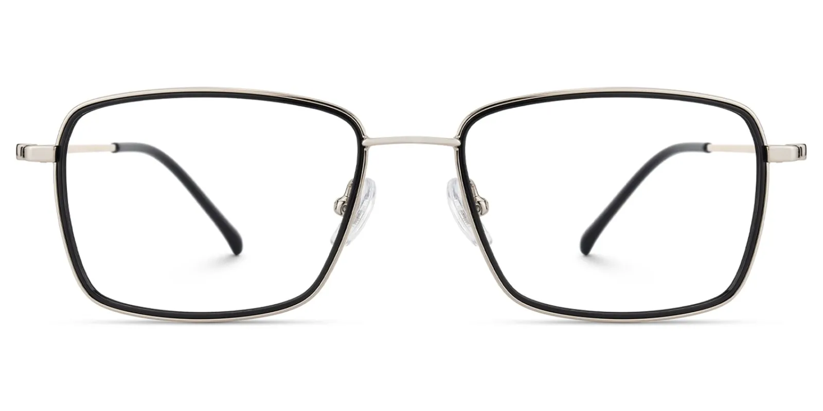 Marlene - Rectangle Black Eyeglasses sold by Vooglam