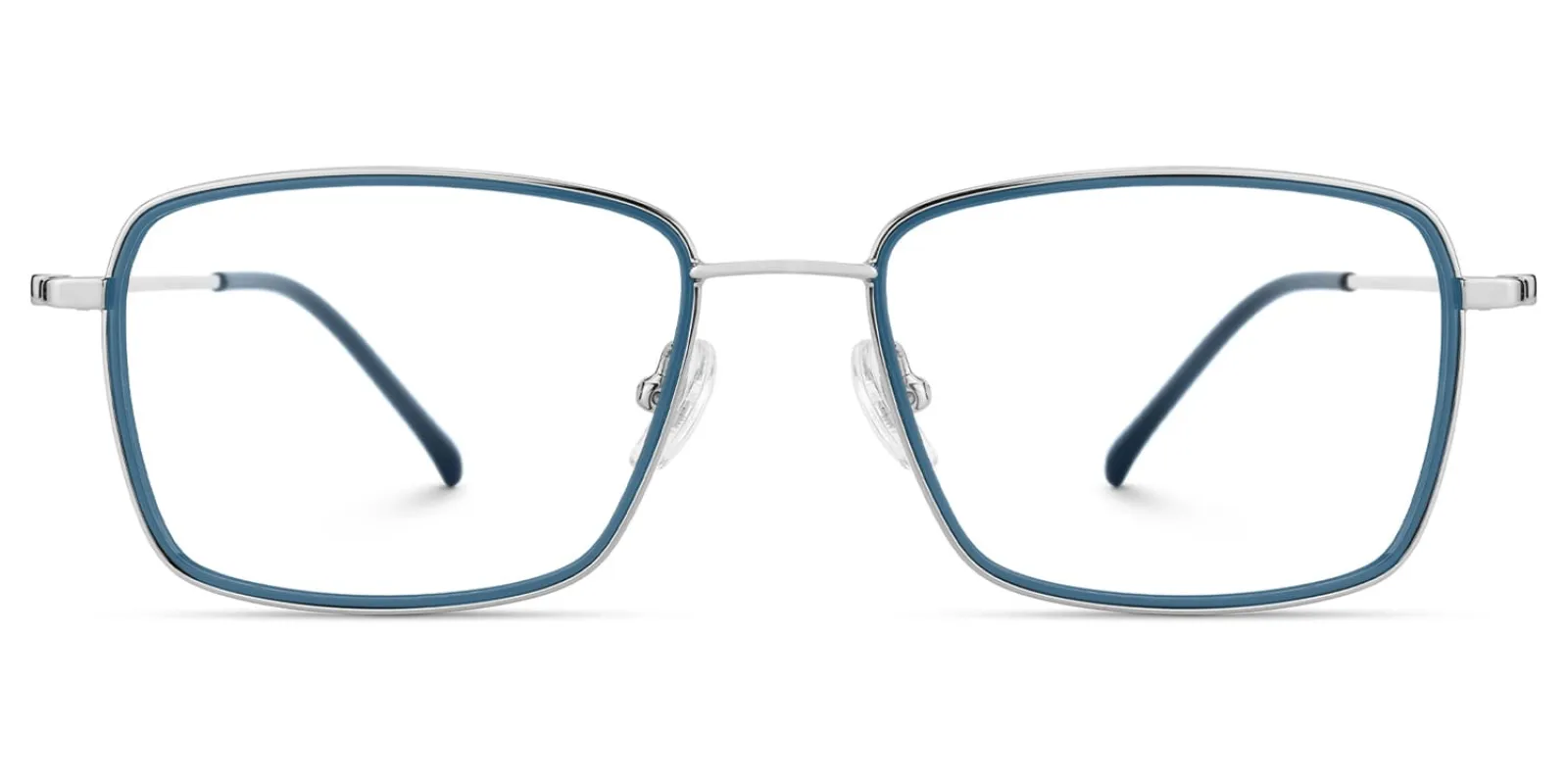 Marlene - Rectangle Blue Eyeglasses sold by Vooglam