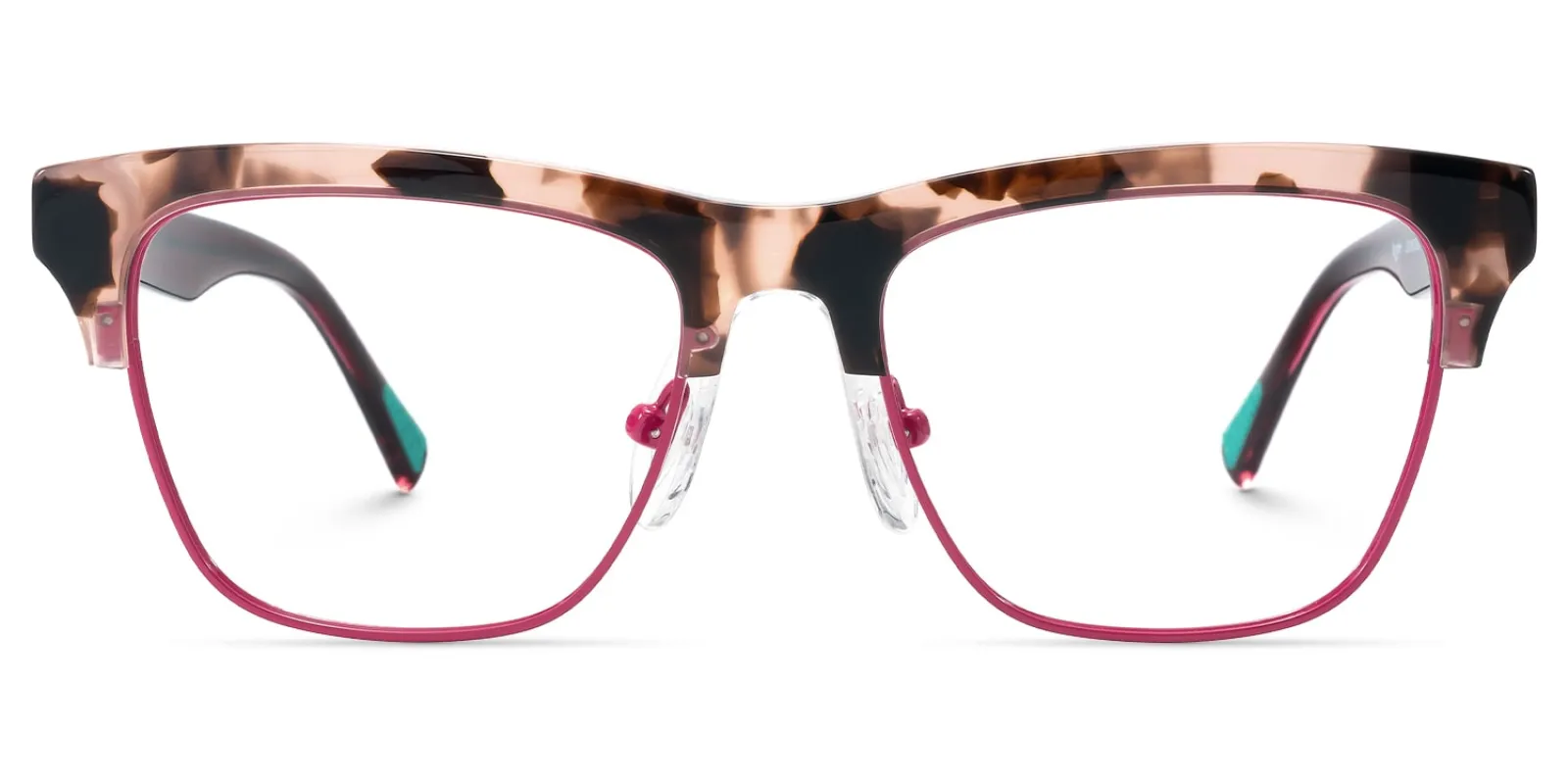 Polka - Square Tortoise Eyeglasses sold by Vooglam