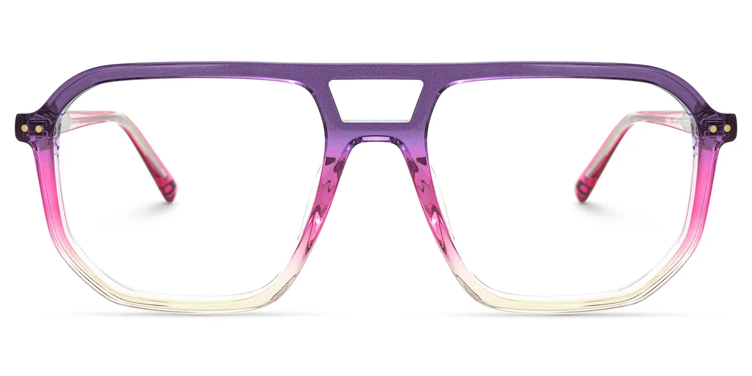Liam - Aviator Purple Eyeglasses sold by Vooglam product image thumbnail 2