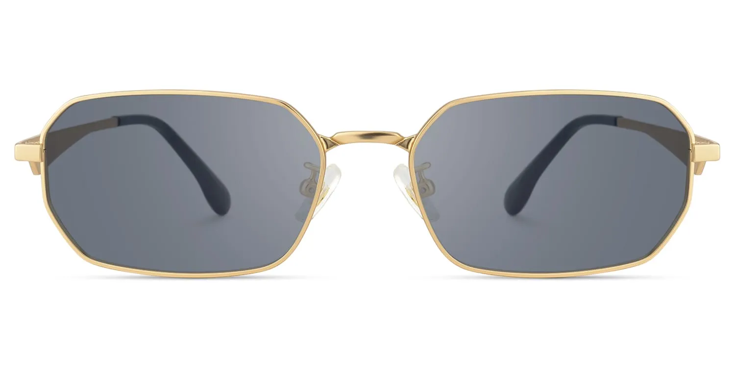Aether - Geometric Gold Sunglasses sold by Vooglam product image thumbnail 2