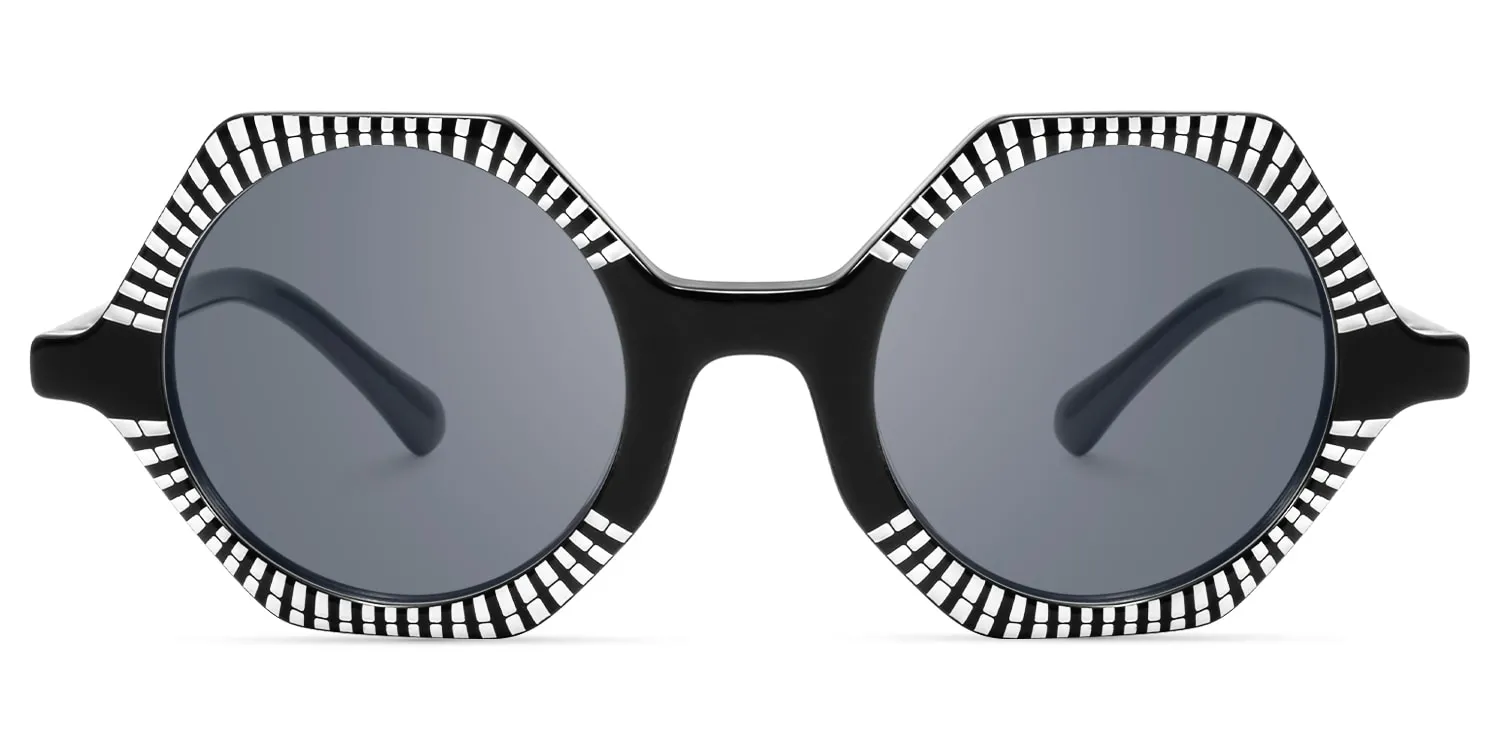 Hypnotic - Geometric Black Sunglasses sold by Vooglam product image thumbnail 2