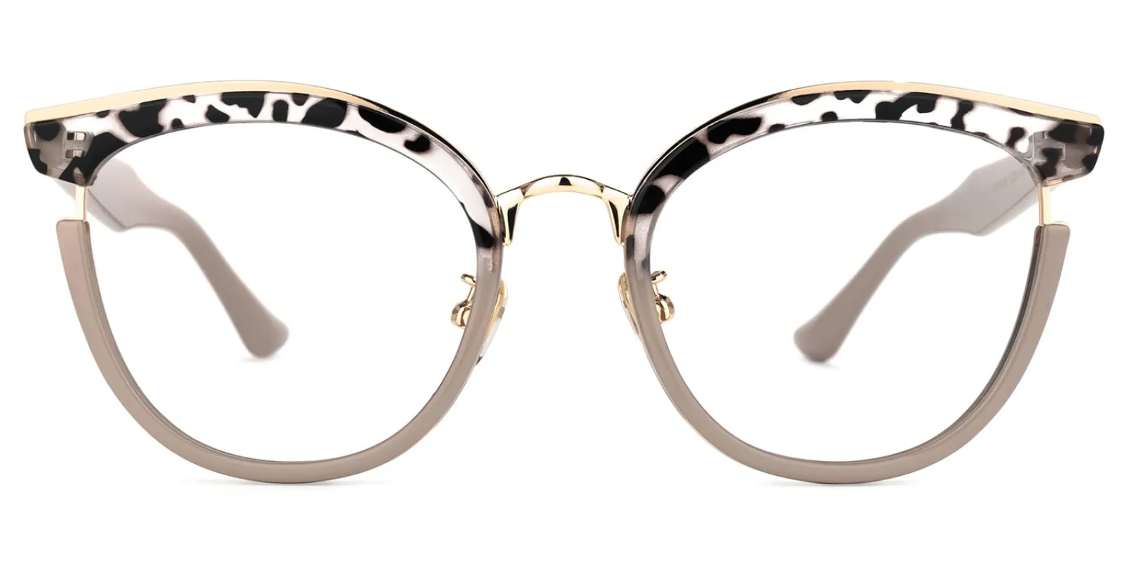 Retro Tortoise Print Cat Eye Glasses Bohemian Chic | Vooglam sold by Vooglam