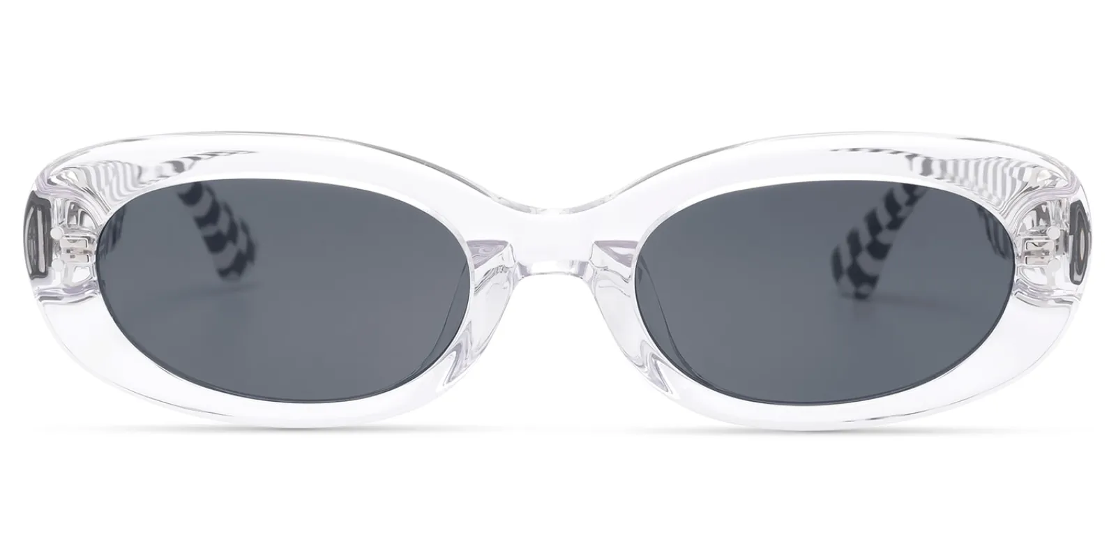TADA - Oval Crystal Sunglasses sold by Vooglam