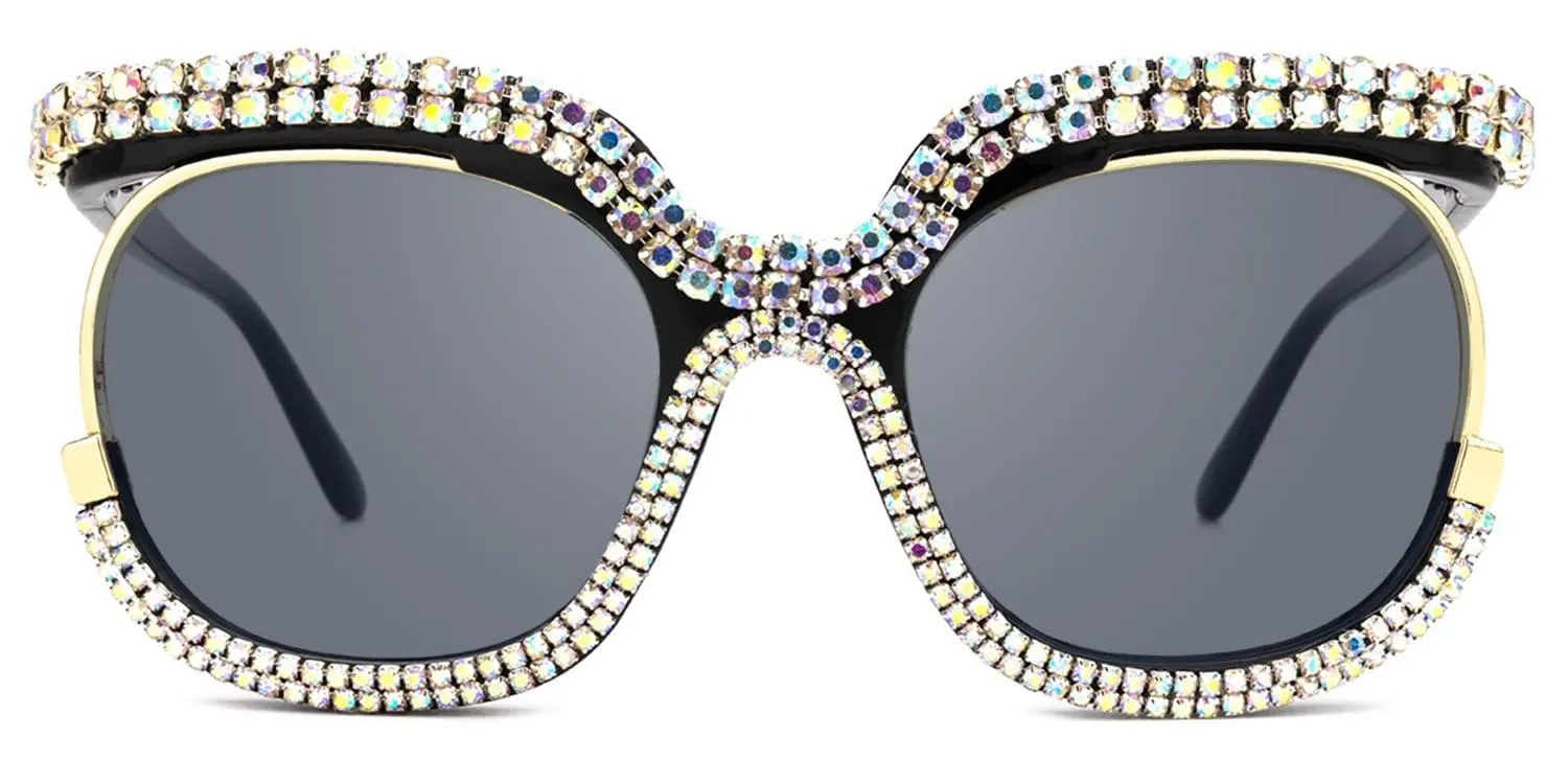 Mancha - Square Multicolor Sunglasses sold by Vooglam product image thumbnail 2