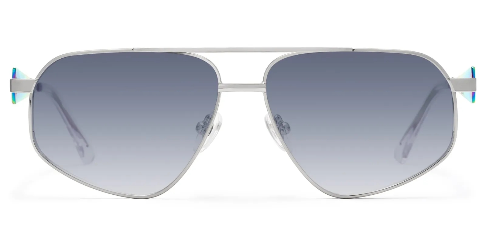Trance - Aviator Silver Sunglasses sold by Vooglam