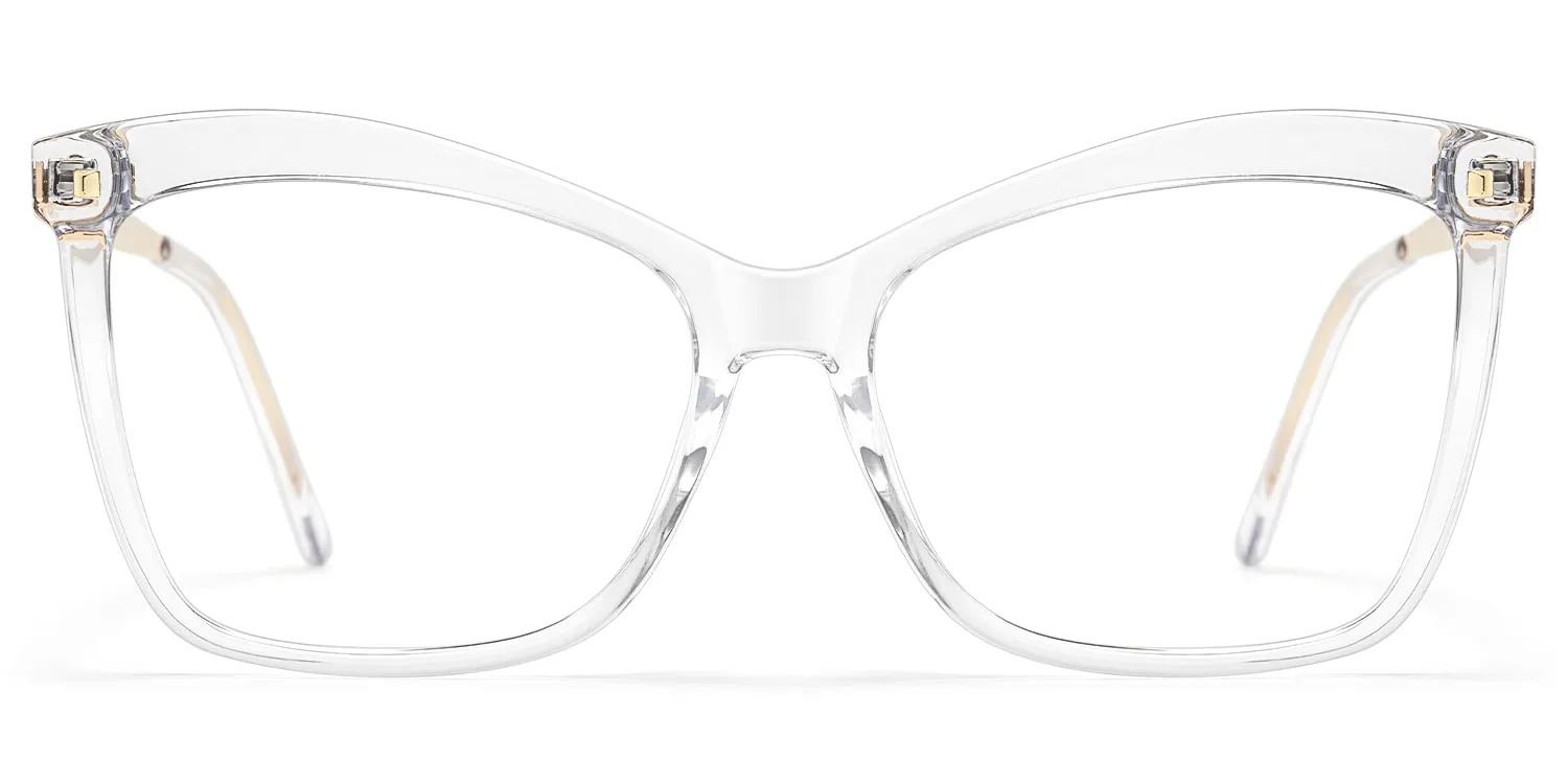 Libby Crystal Clear Distinctive Full-Frame Glasses sold by Vooglam product image thumbnail 2