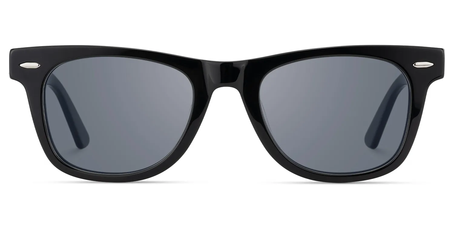 Urban - Rectangle Black Sunglasses sold by Vooglam product image thumbnail 2
