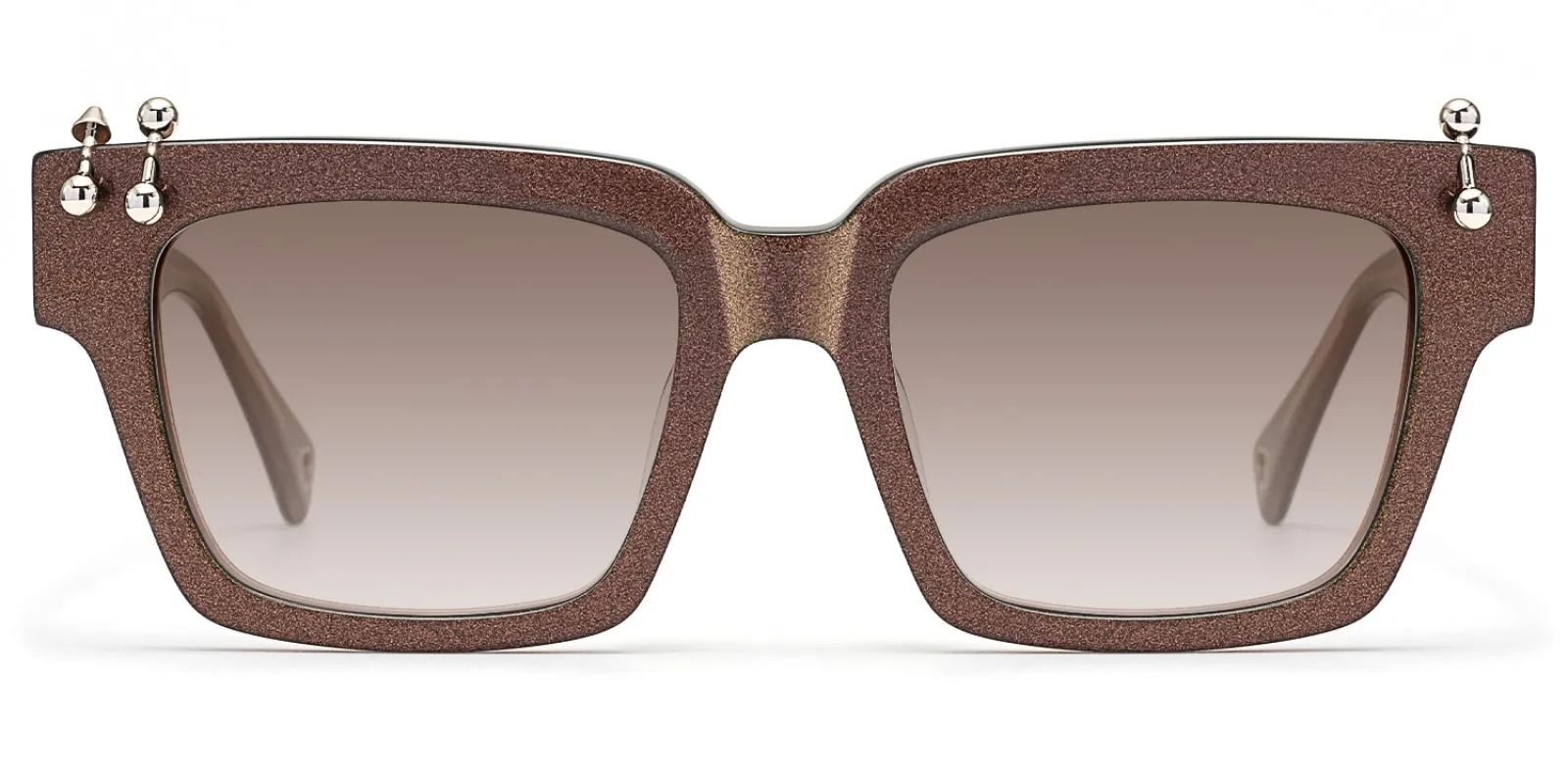 PIERCE - Square Multicolor Sunglasses sold by Vooglam