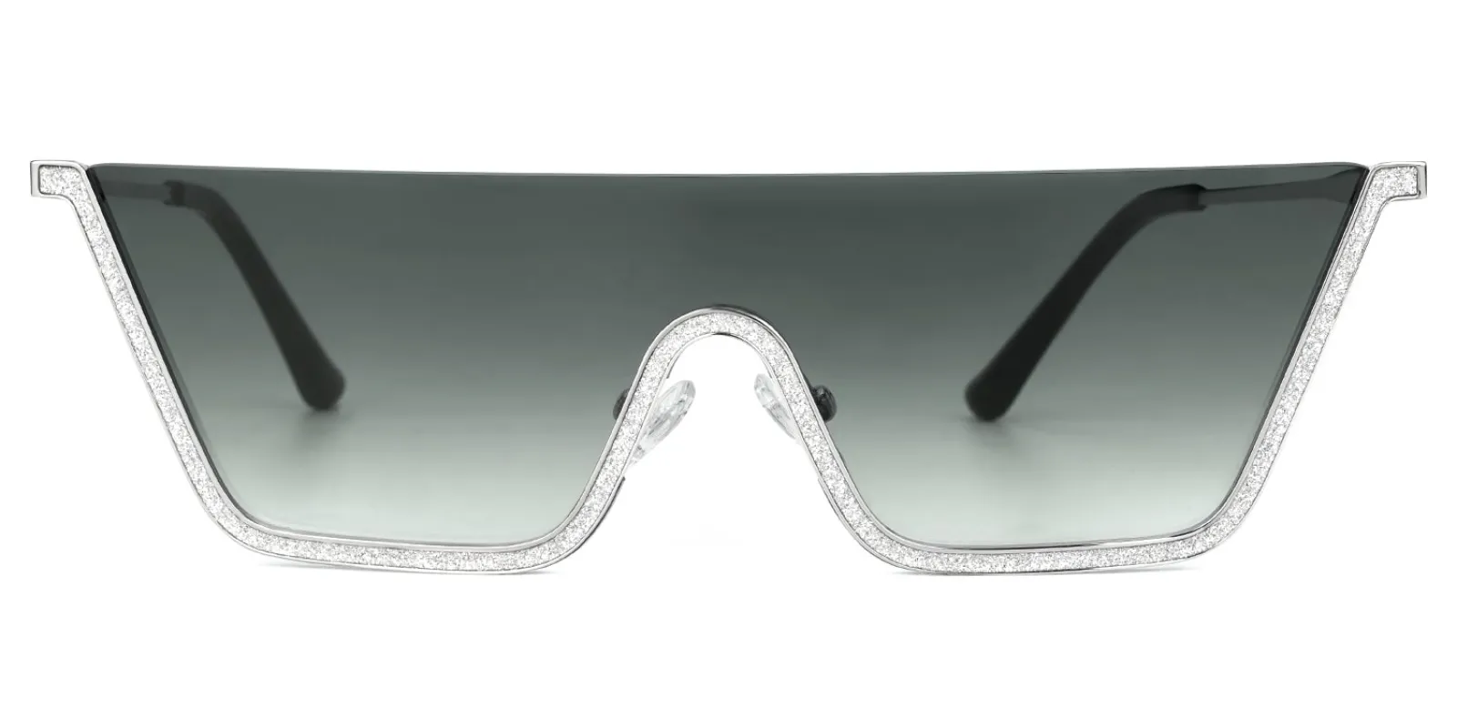 Lael - Cat Eye Black Sunglasses sold by Vooglam