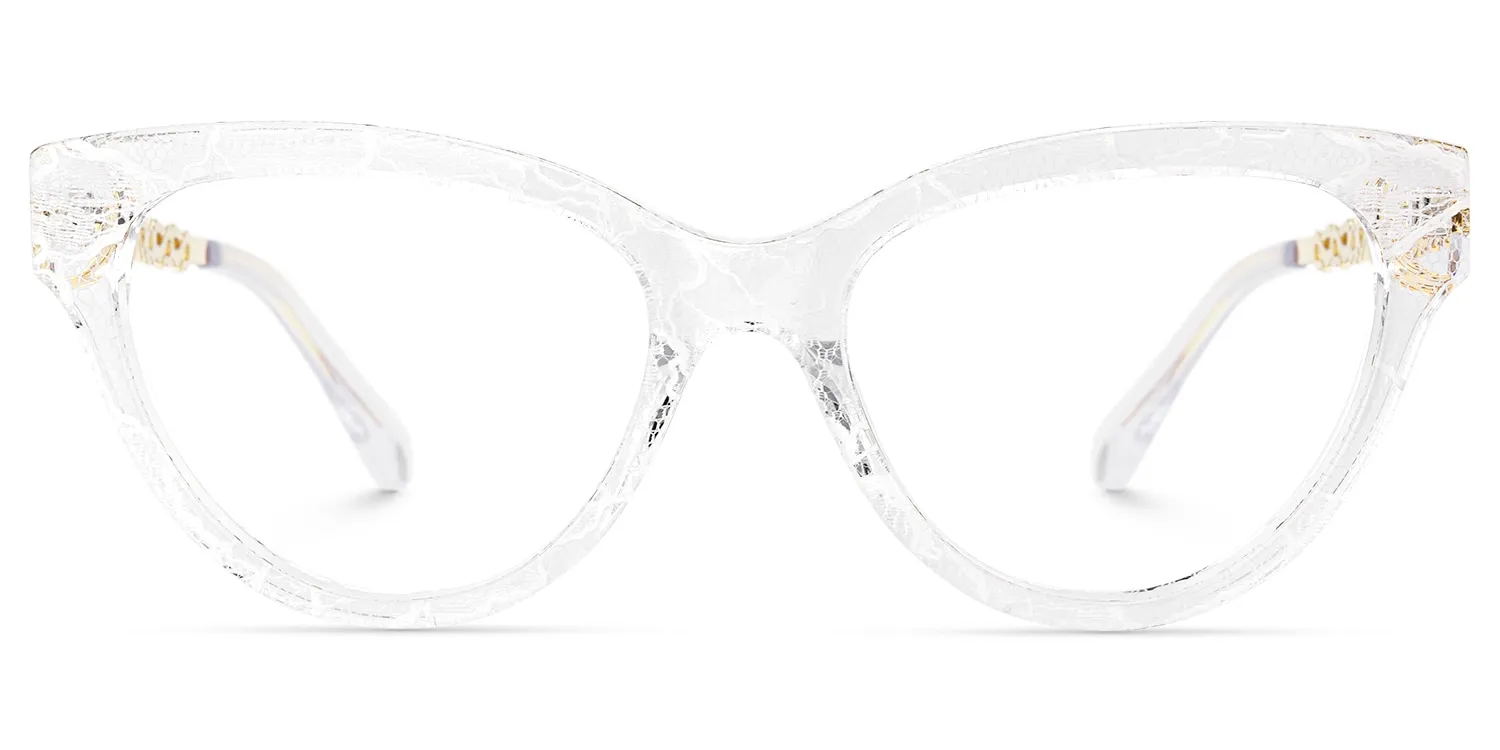 Rhapsody - Butterfly White Eyeglasses sold by Vooglam product image thumbnail 2
