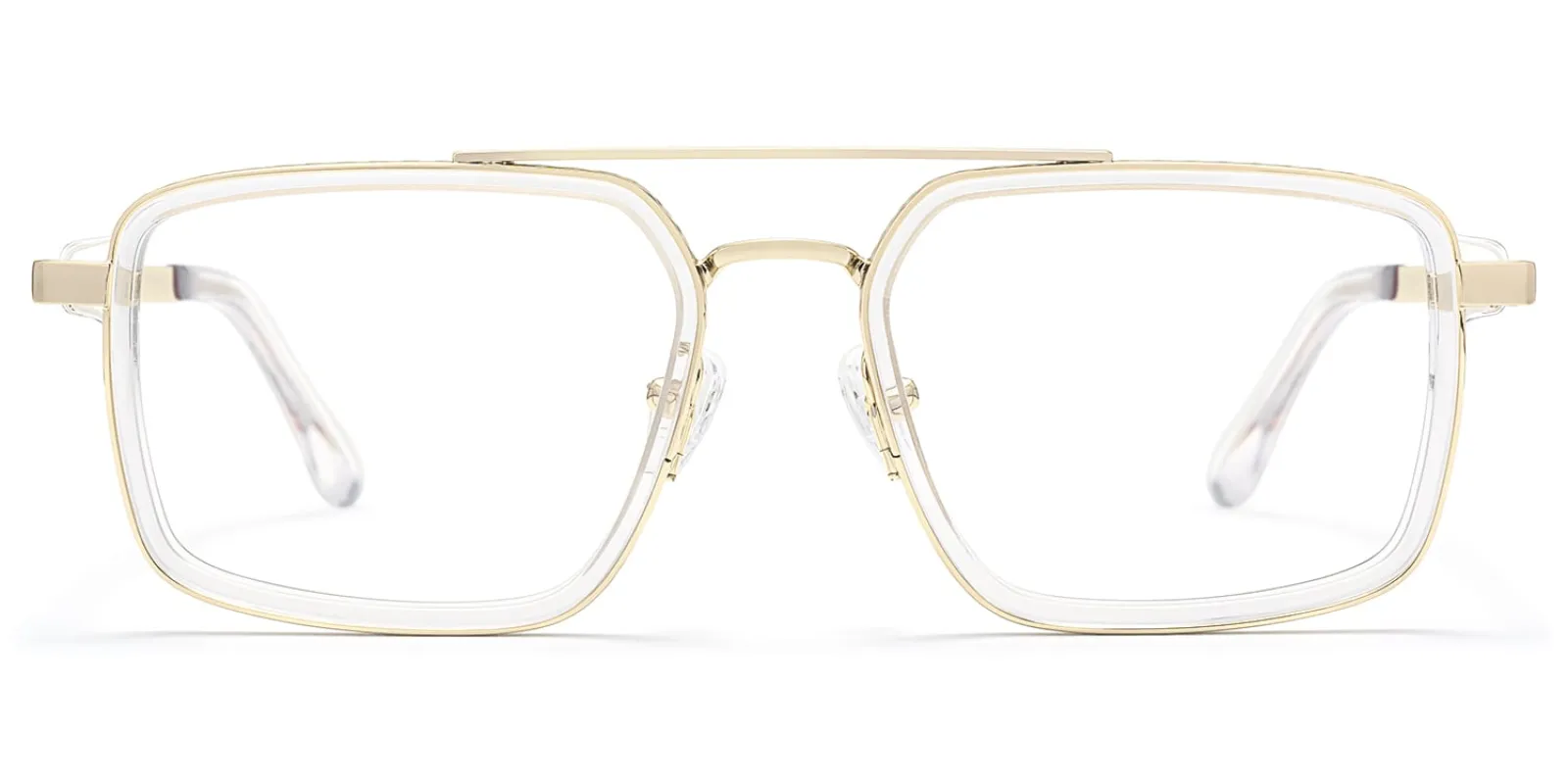 Navigator - Aviator Transparent Eyeglasses sold by Vooglam