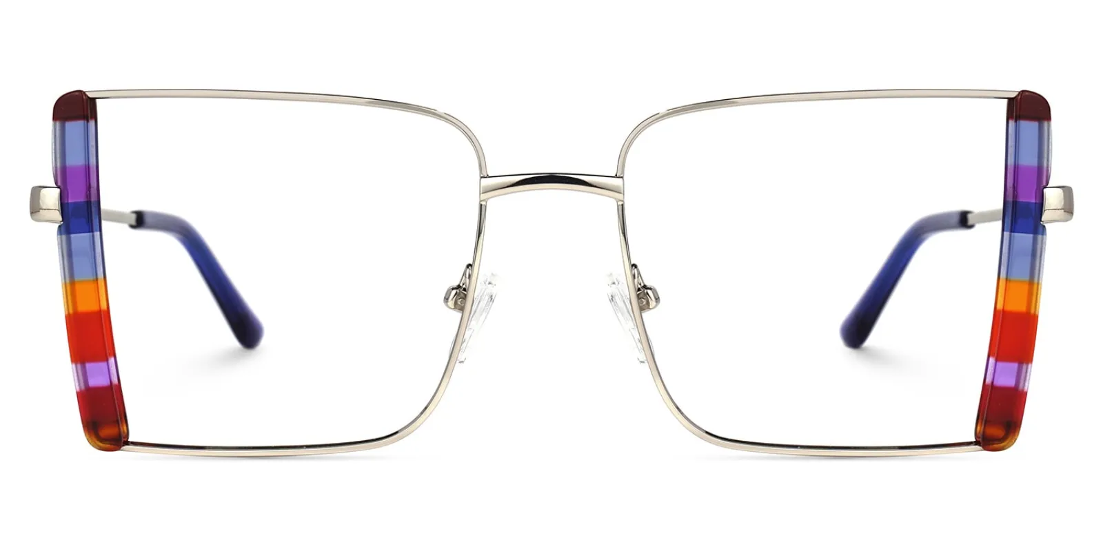 Denzel - Square Eyeglasses with Bohemian Flair sold by Vooglam