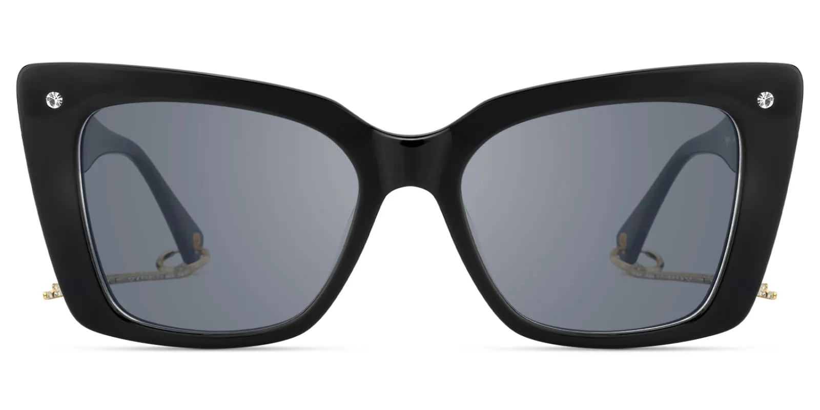 Rosa - Butterfly Black Sunglasses sold by Vooglam