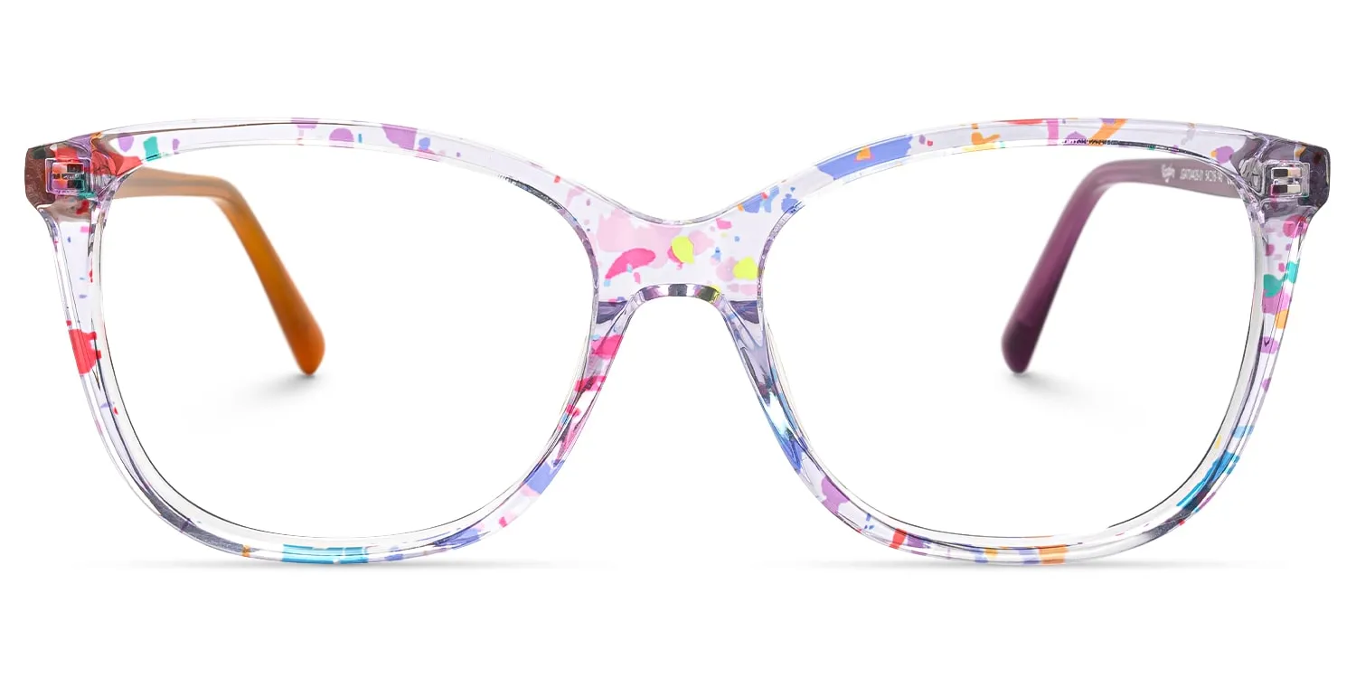 ECO Nalanie - Rectangle Multicolor Eyeglasses sold by Vooglam product image thumbnail 2