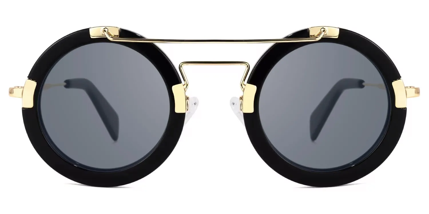 Perkins - Aviator Black Sunglasses sold by Vooglam product image thumbnail 2