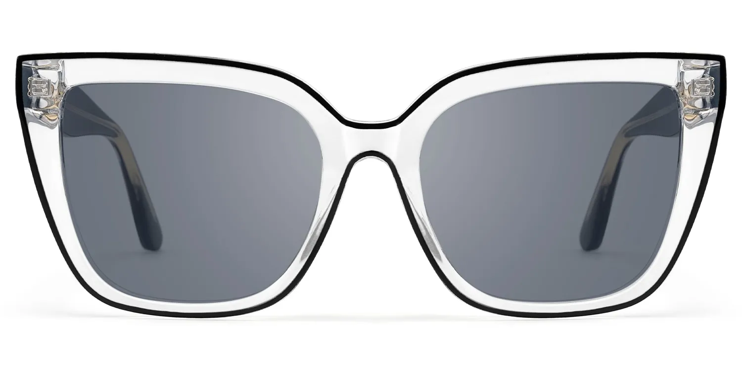 Jessye - Butterfly Black/Crystal Sunglasses sold by Vooglam product image thumbnail 2