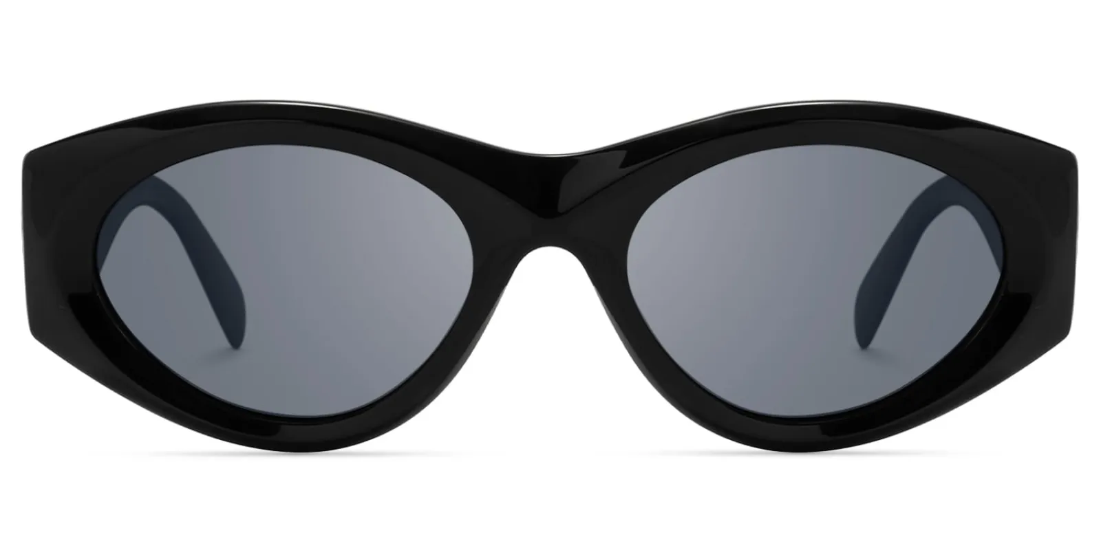Aura - Cat Eye Black Sunglasses sold by Vooglam