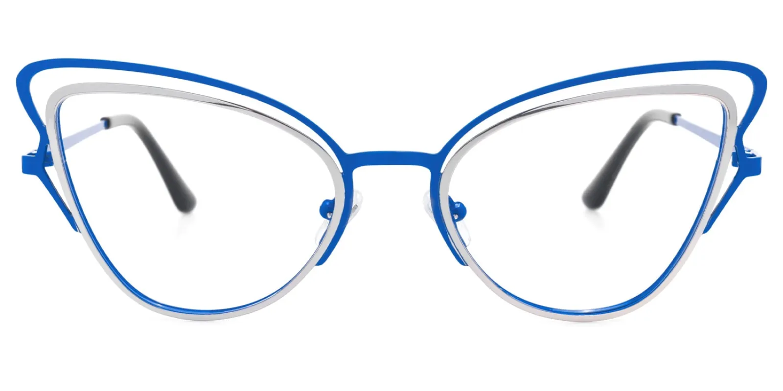 Elki - Cat Eye Blue Eyeglasses sold by Vooglam