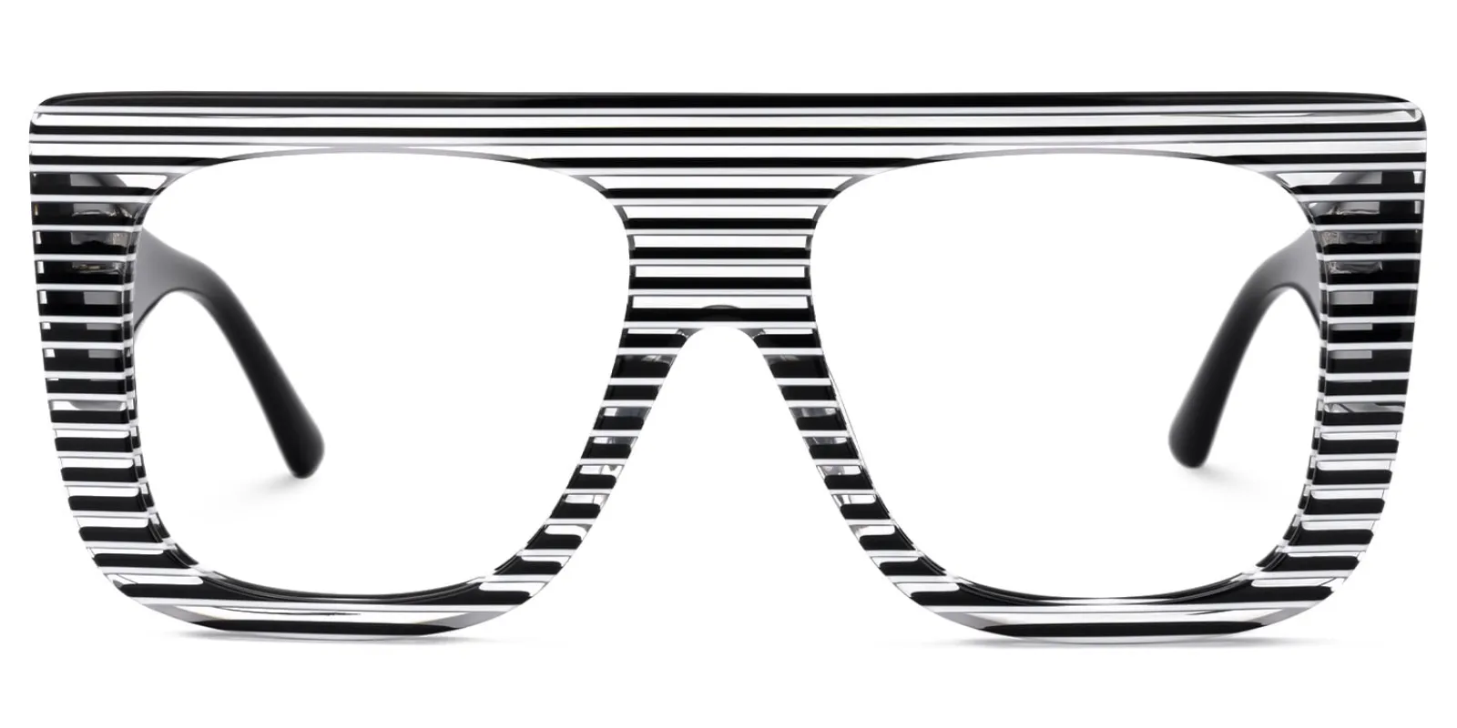 Halian - Aviator Pattern Eyeglasses sold by Vooglam