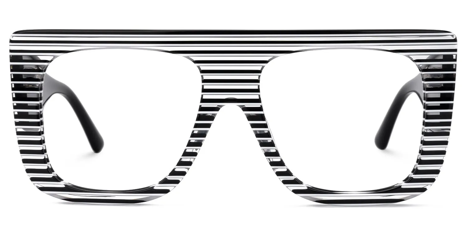 Halian - Aviator Pattern Eyeglasses sold by Vooglam product image thumbnail 2