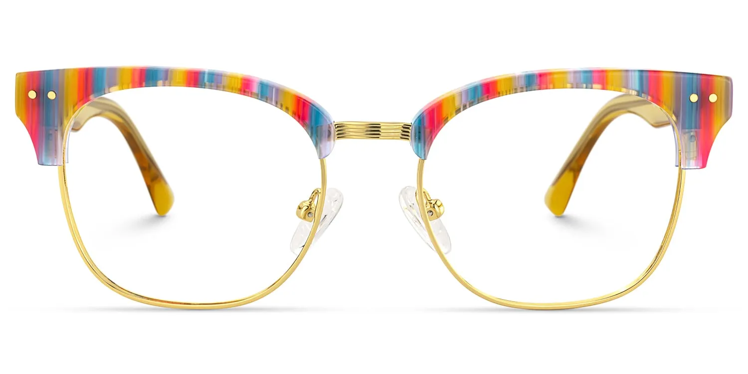 Pascale - Browline Multicolor Eyeglasses sold by Vooglam product image thumbnail 2