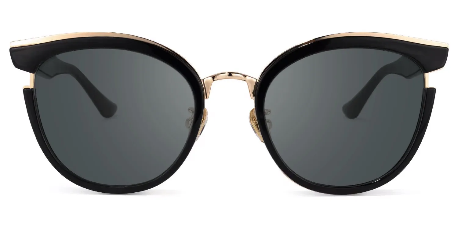 Retro - Cat eye Black Sunglasses sold by Vooglam product image thumbnail 2