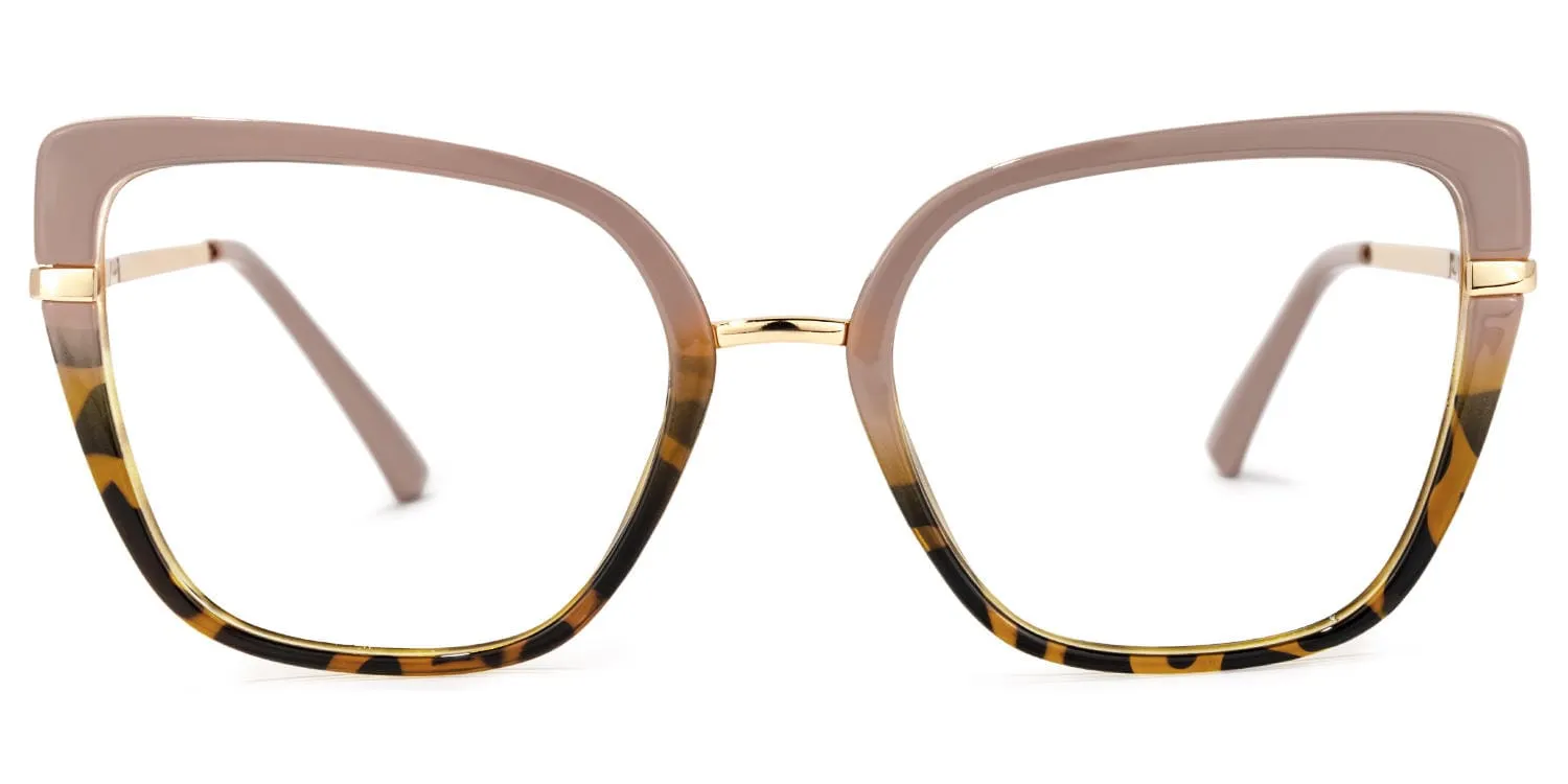 Declan - Rectangle Pink Eyeglasses sold by Vooglam product image thumbnail 2