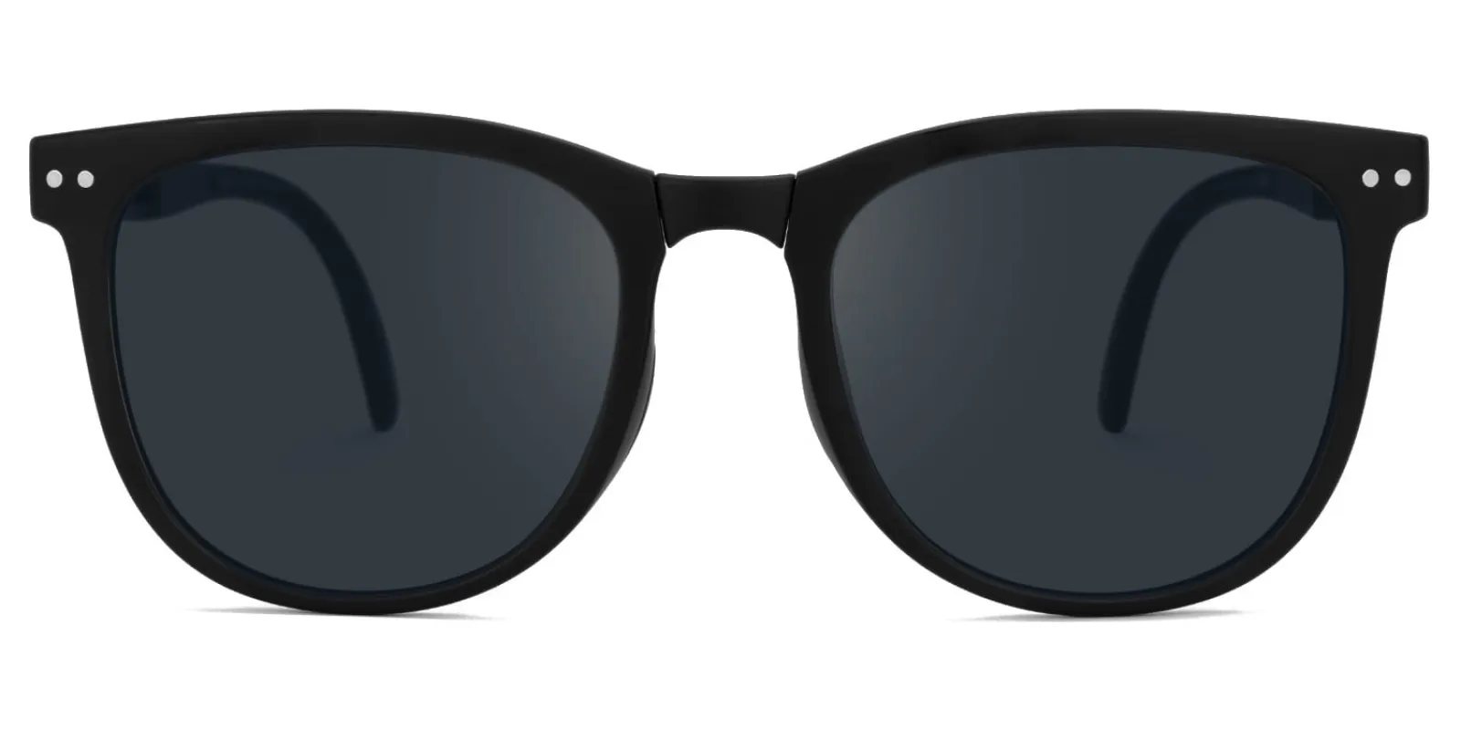 Jackopa - Square Black Sunglasses sold by Vooglam