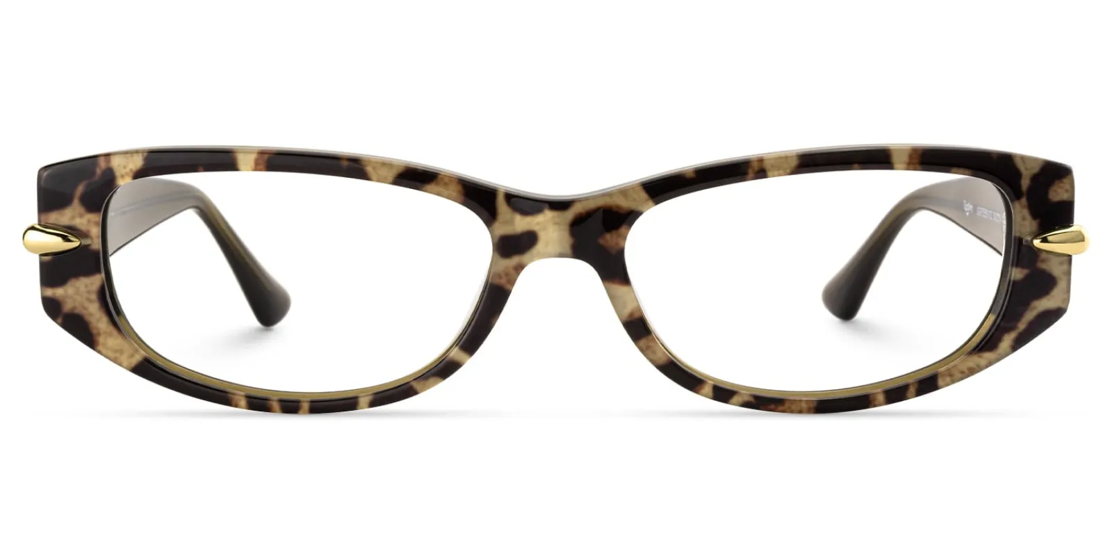 Erica - Rectangle Tortoise Eyeglasses sold by Vooglam