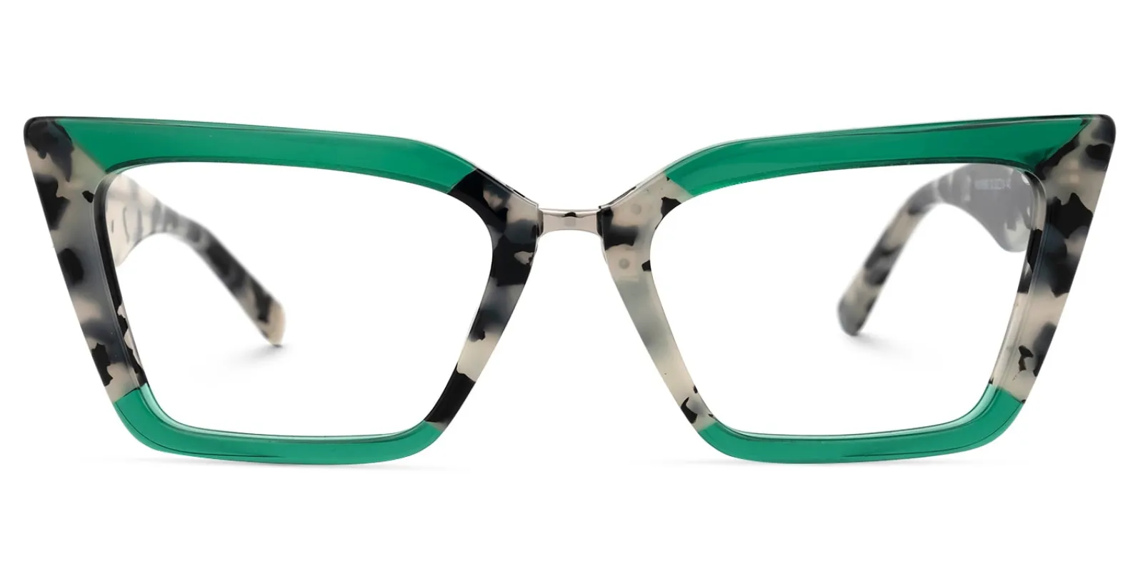 Petrie - Avant Grarde Green Tortoiseshell Eyeglasses sold by Vooglam
