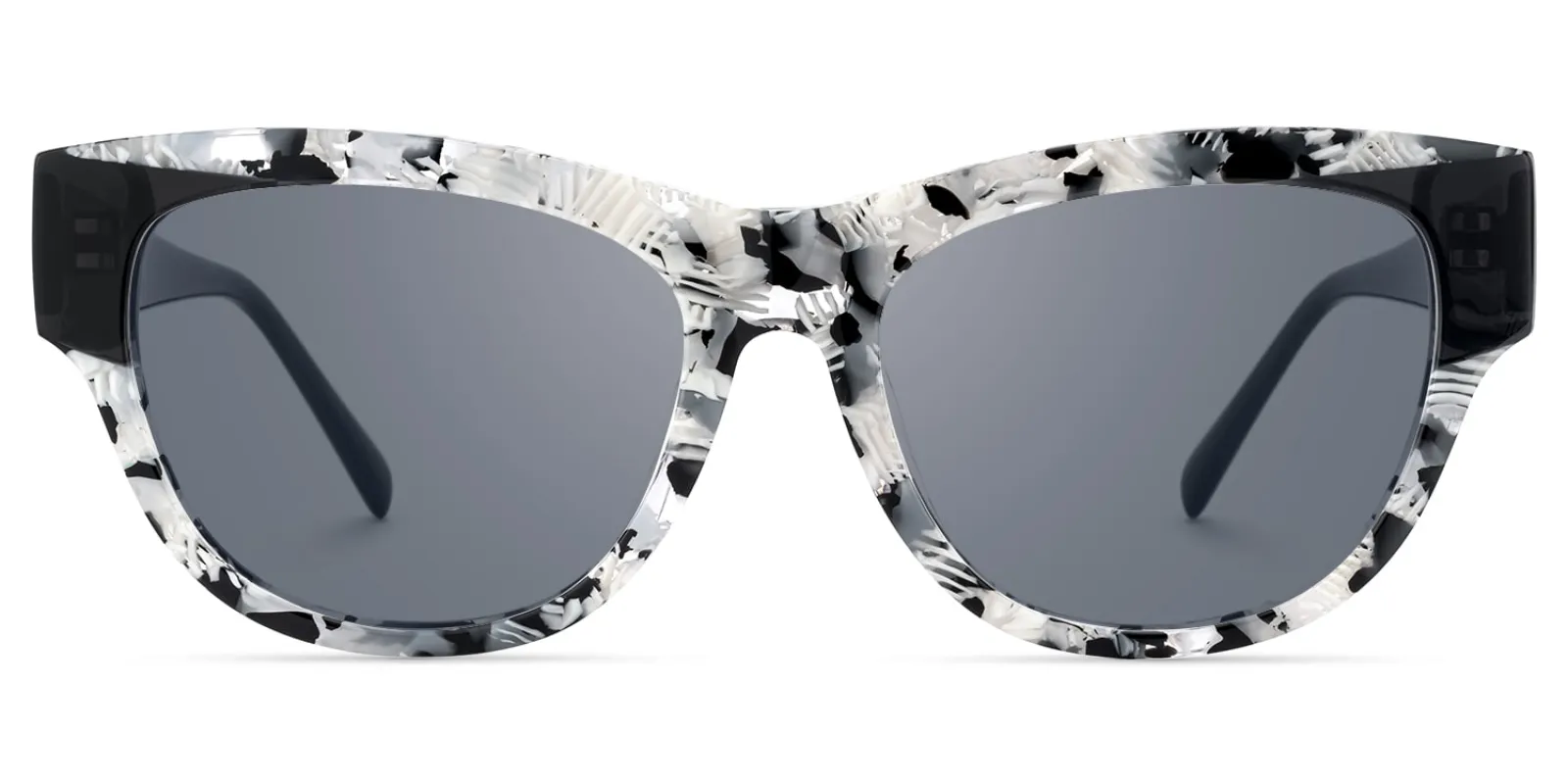 Fusion - Cat Eye Pattern Sunglasses made by Vooglam