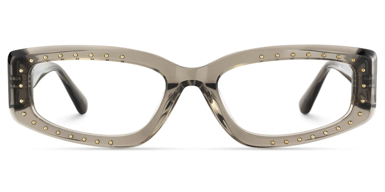 Quentin - Rectangle Grey Eyeglasses sold by Vooglam product image thumbnail 2