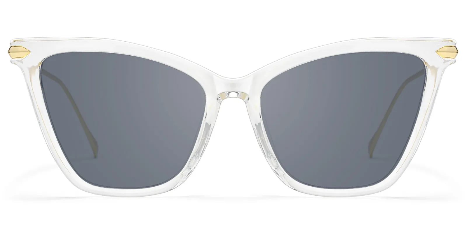 Hilary Clear Butterfly Prescription Sunglasses sold by Vooglam