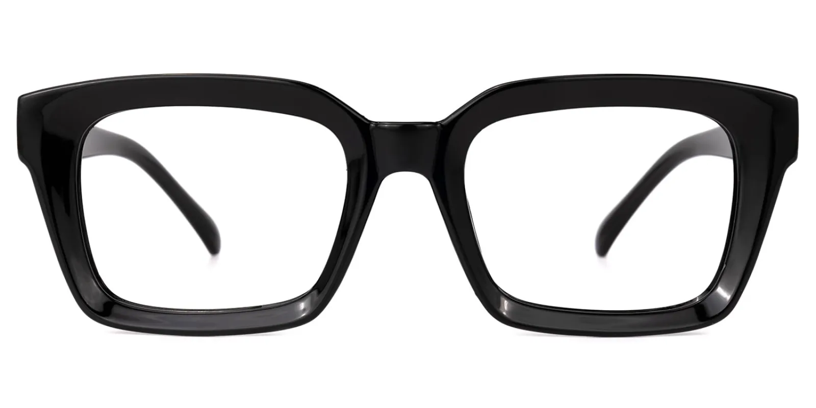 Issay - Rectangle Black Eyeglasses sold by Vooglam