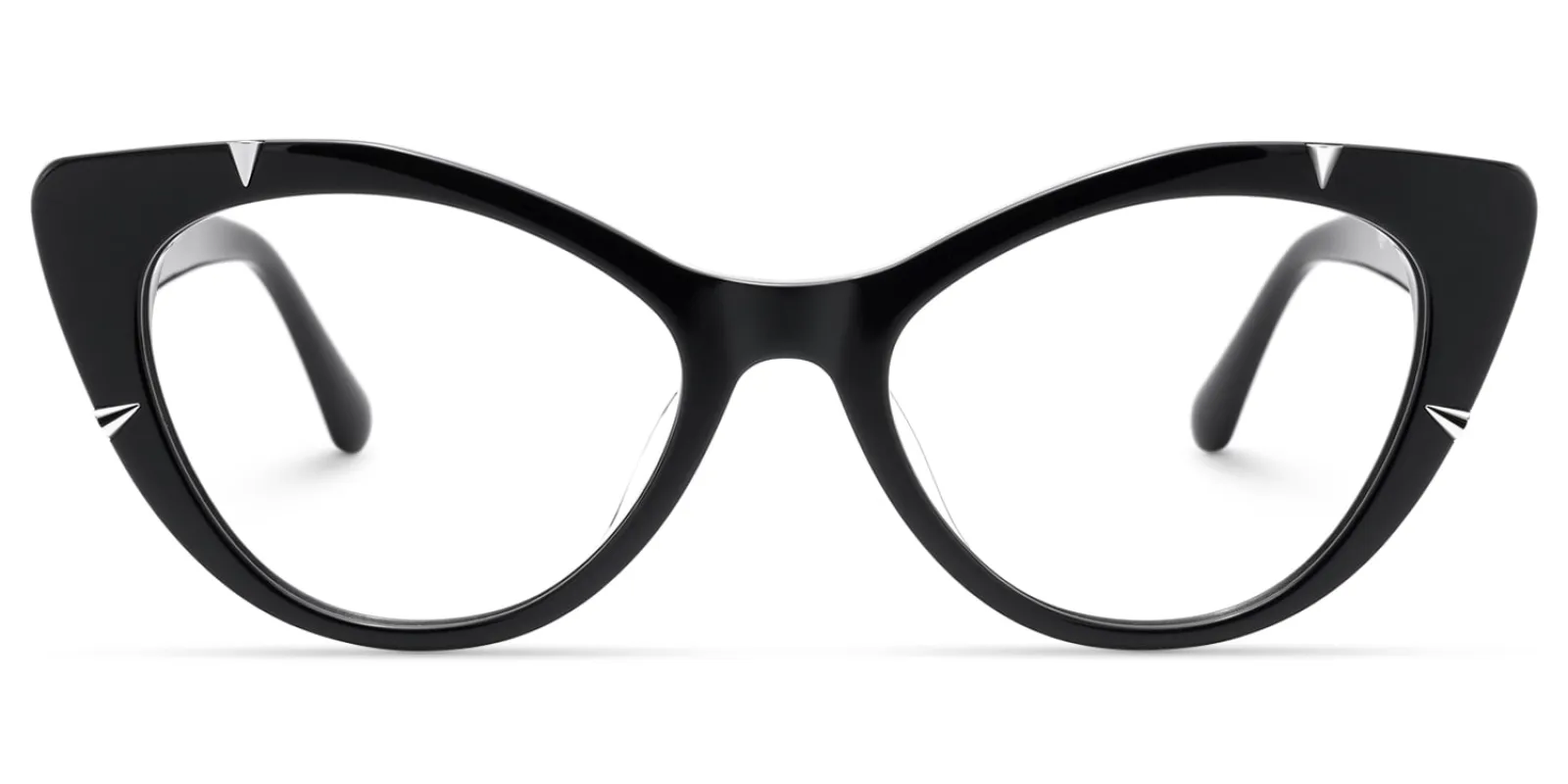 Slay - Cat Eye Black Eyeglasses sold by Vooglam